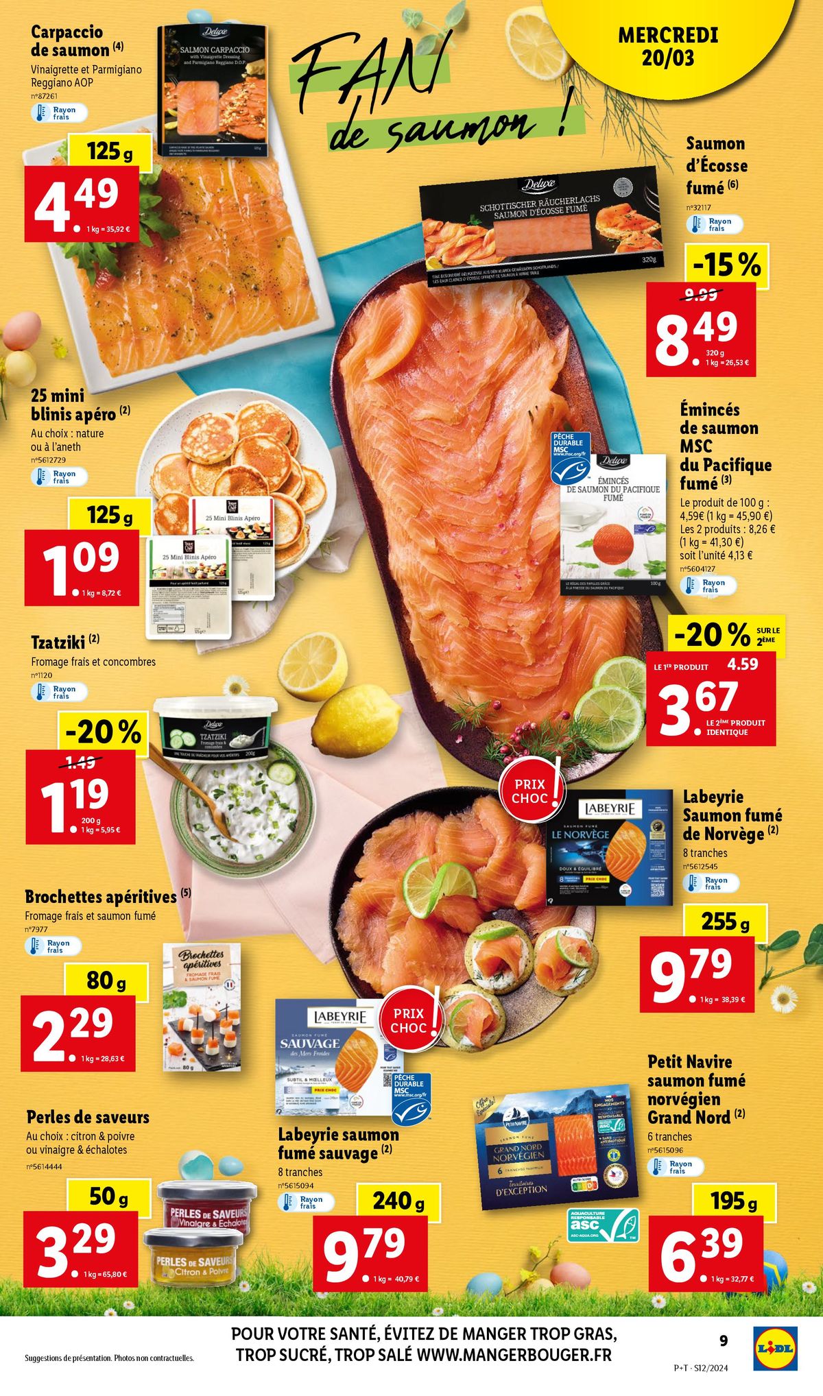 Catalogue La foire aux poissons Lidl ! , page 00009