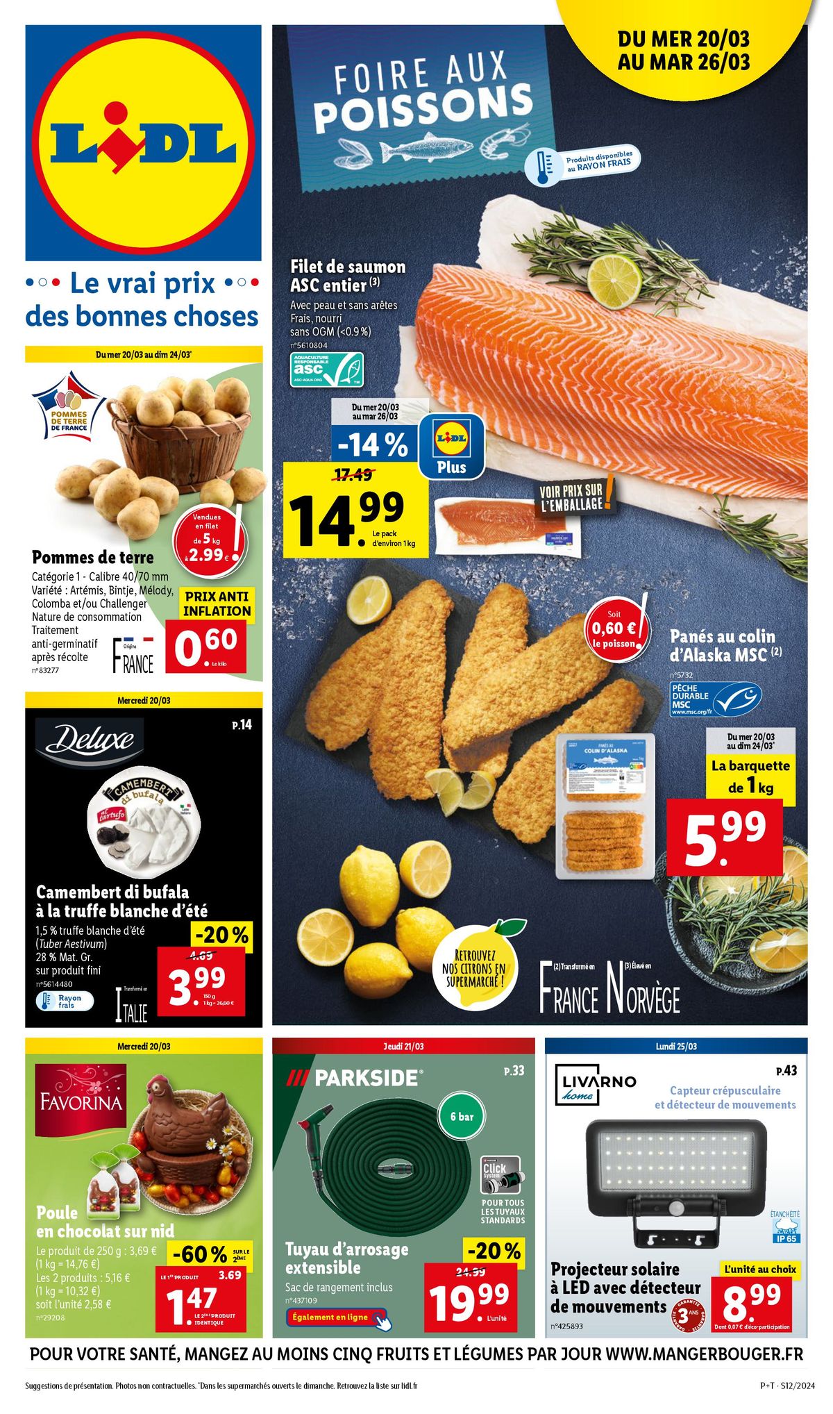 Catalogue La foire aux poissons Lidl ! , page 00001