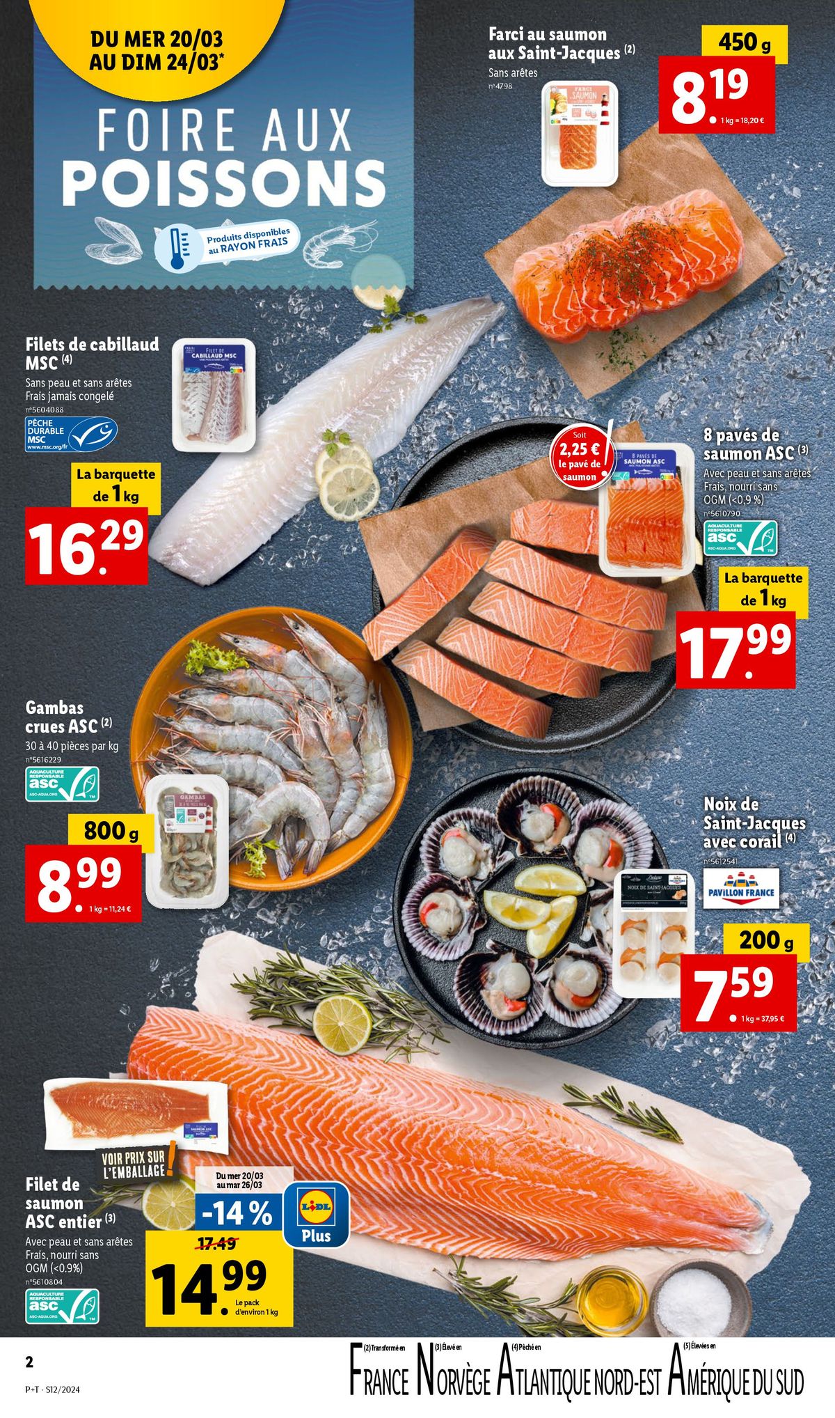 Catalogue La foire aux poissons Lidl ! , page 00002