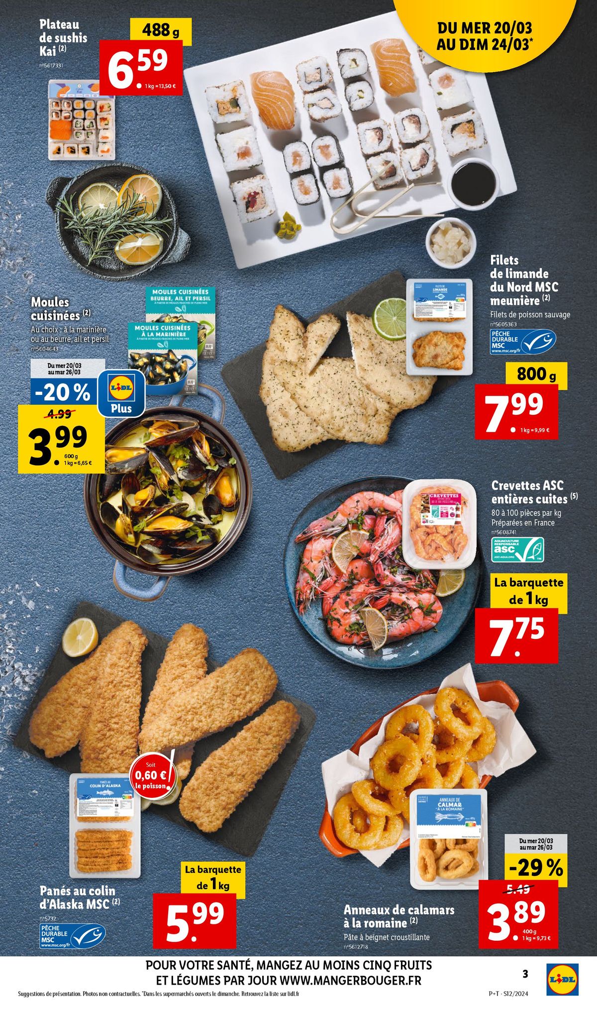 Catalogue La foire aux poissons Lidl ! , page 00003