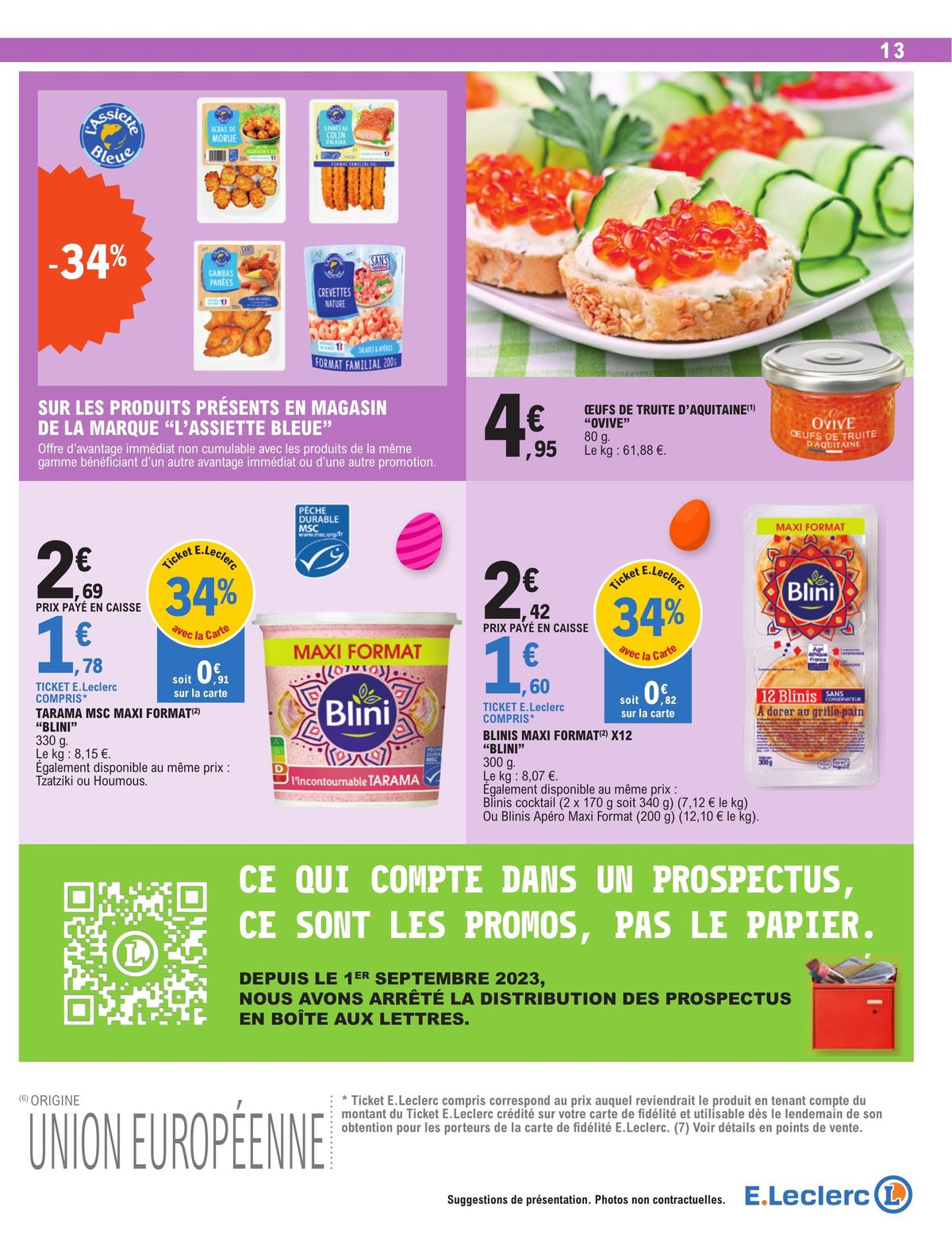 Catalogue SPÉCIAL PÂQUES A PRIX E. LECLERC, page 00013