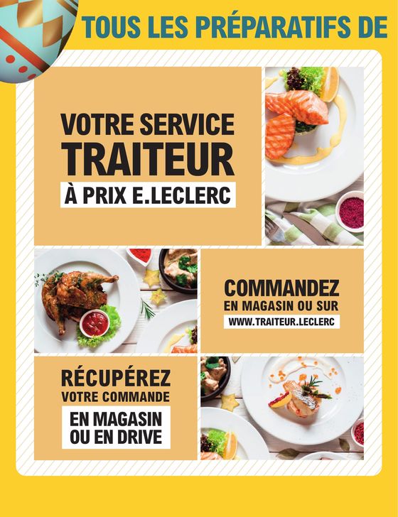 Catalogue E.Leclerc à Beauvais | SPÉCIAL PÂQUES A PRIX E. LECLERC | 19/03/2024 - 30/03/2024