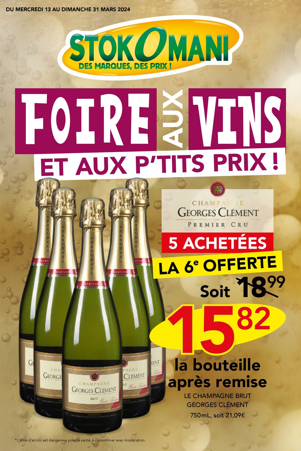 Catalogue Foire aux vins et aux p'tits prix !, page 00001