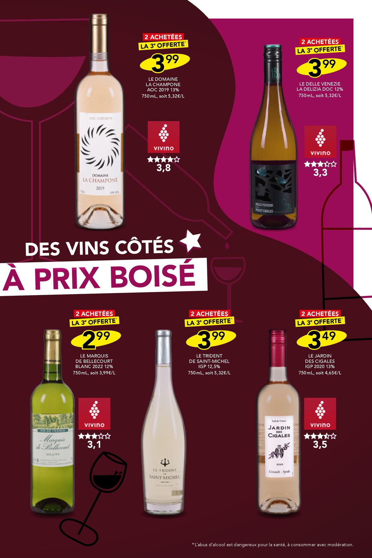 Catalogue Foire aux vins et aux p'tits prix !, page 00003