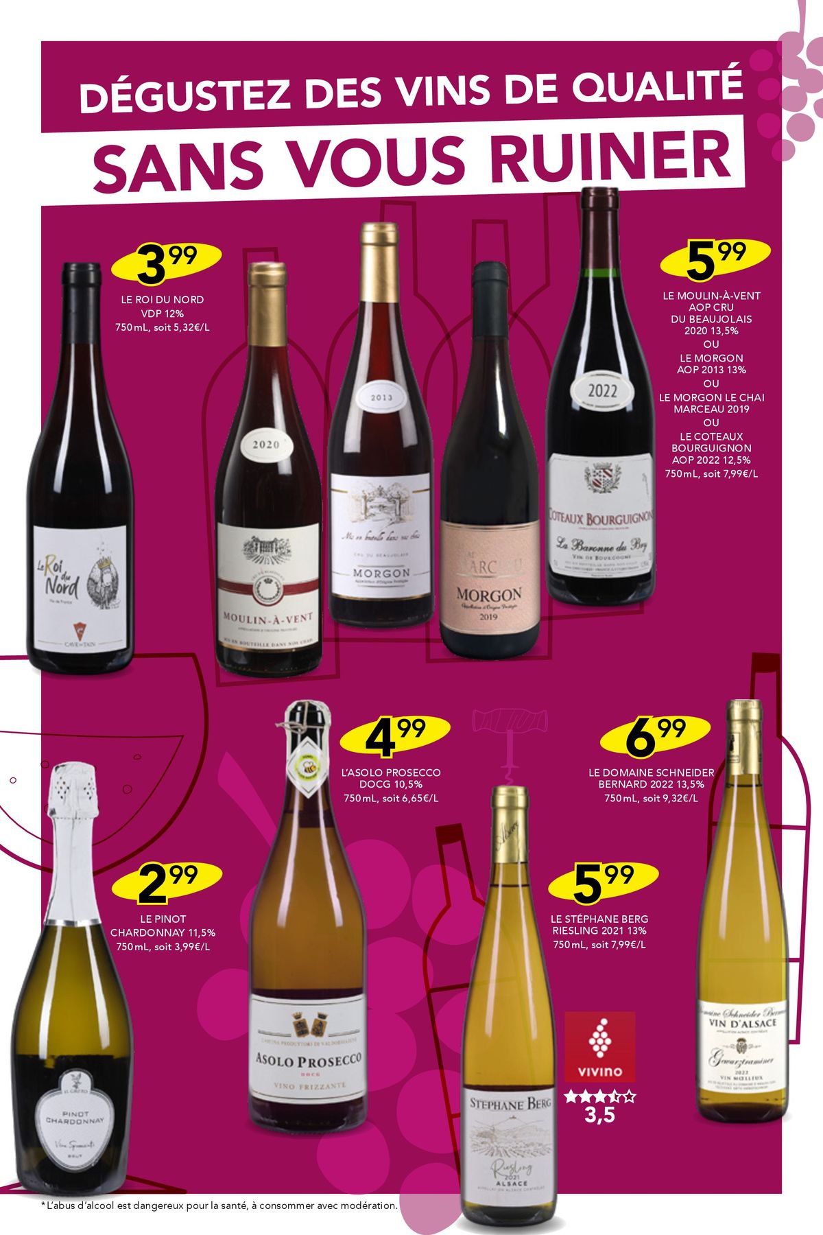 Catalogue Foire aux vins et aux p'tits prix !, page 00004
