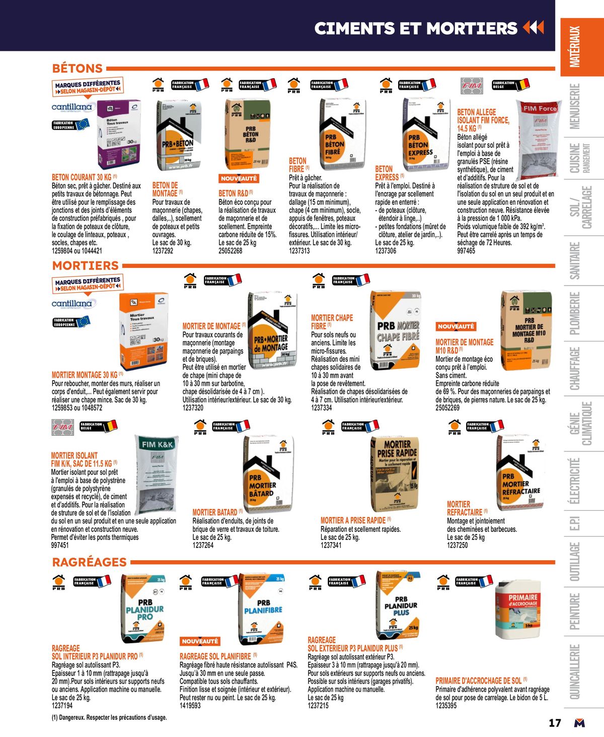 Catalogue Guide produits 2024, page 00017