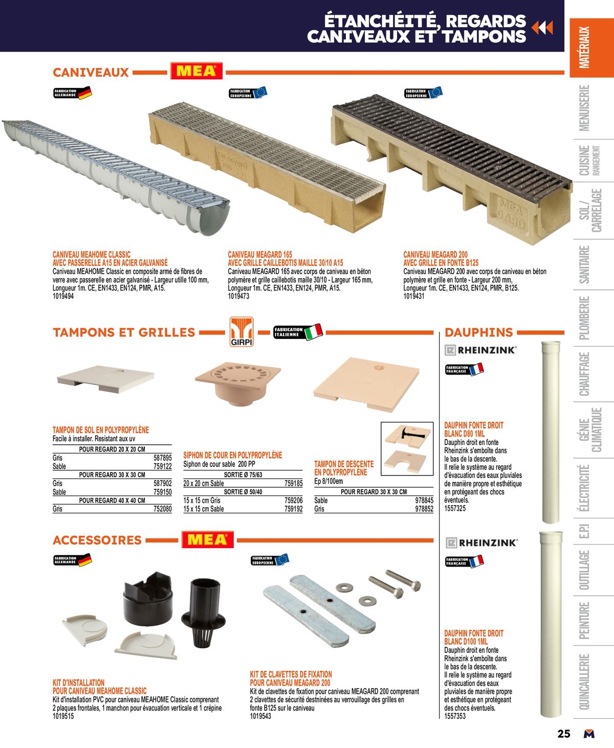 Catalogue Guide produits 2024, page 00025