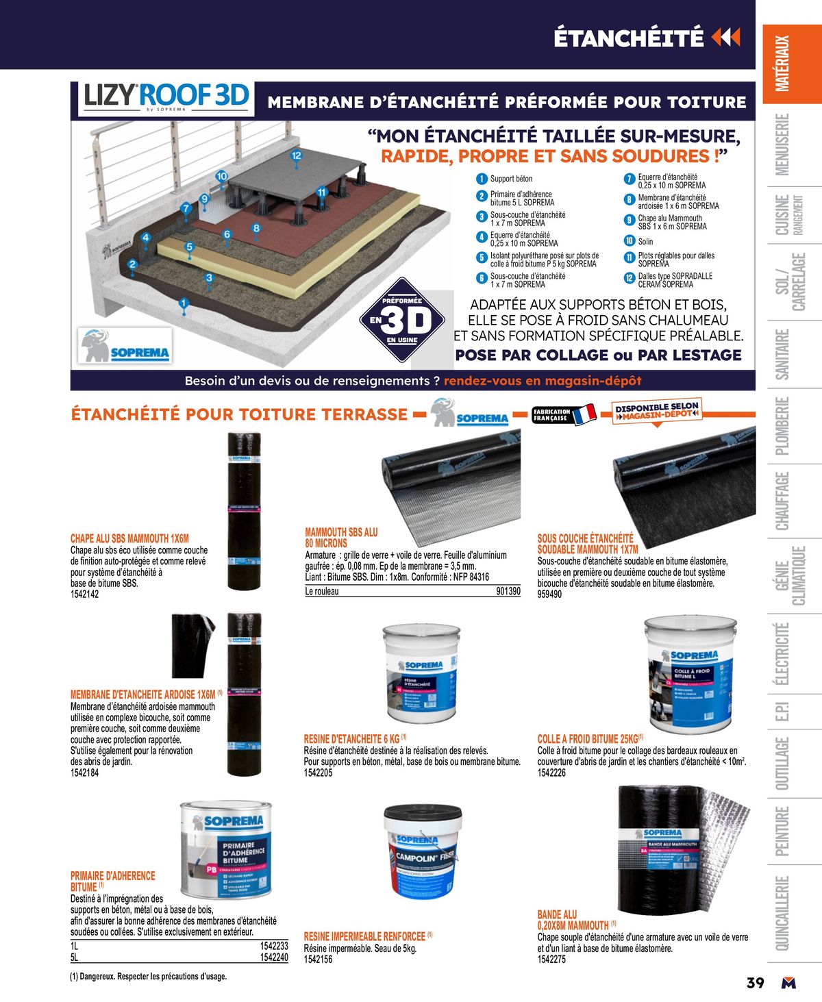 Catalogue Guide produits 2024, page 00039