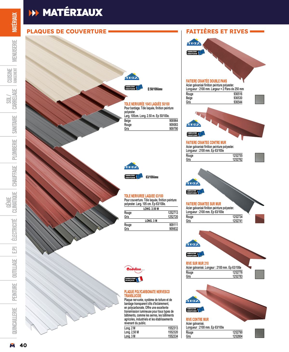 Catalogue Guide produits 2024, page 00040