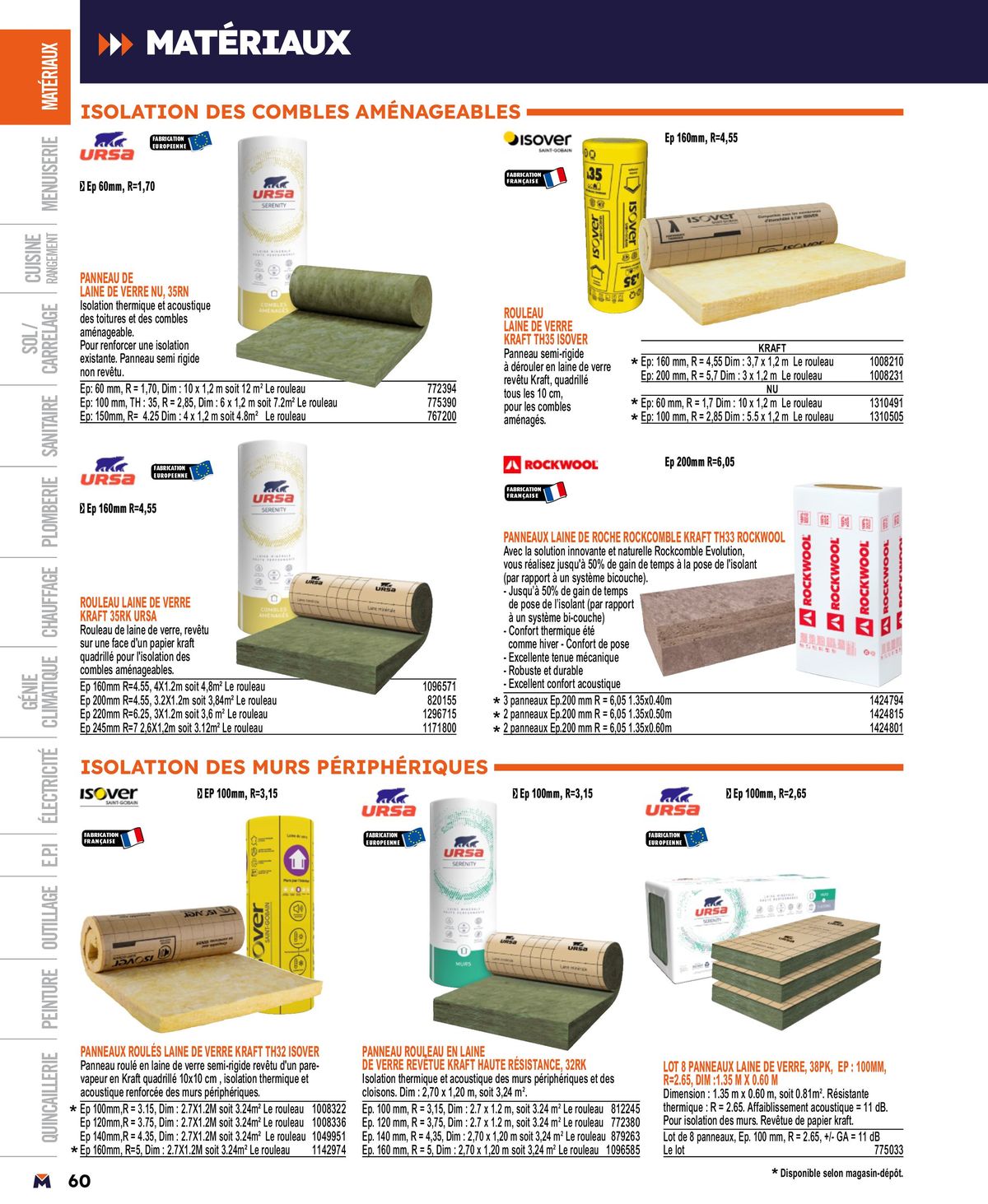 Catalogue Guide produits 2024, page 00060
