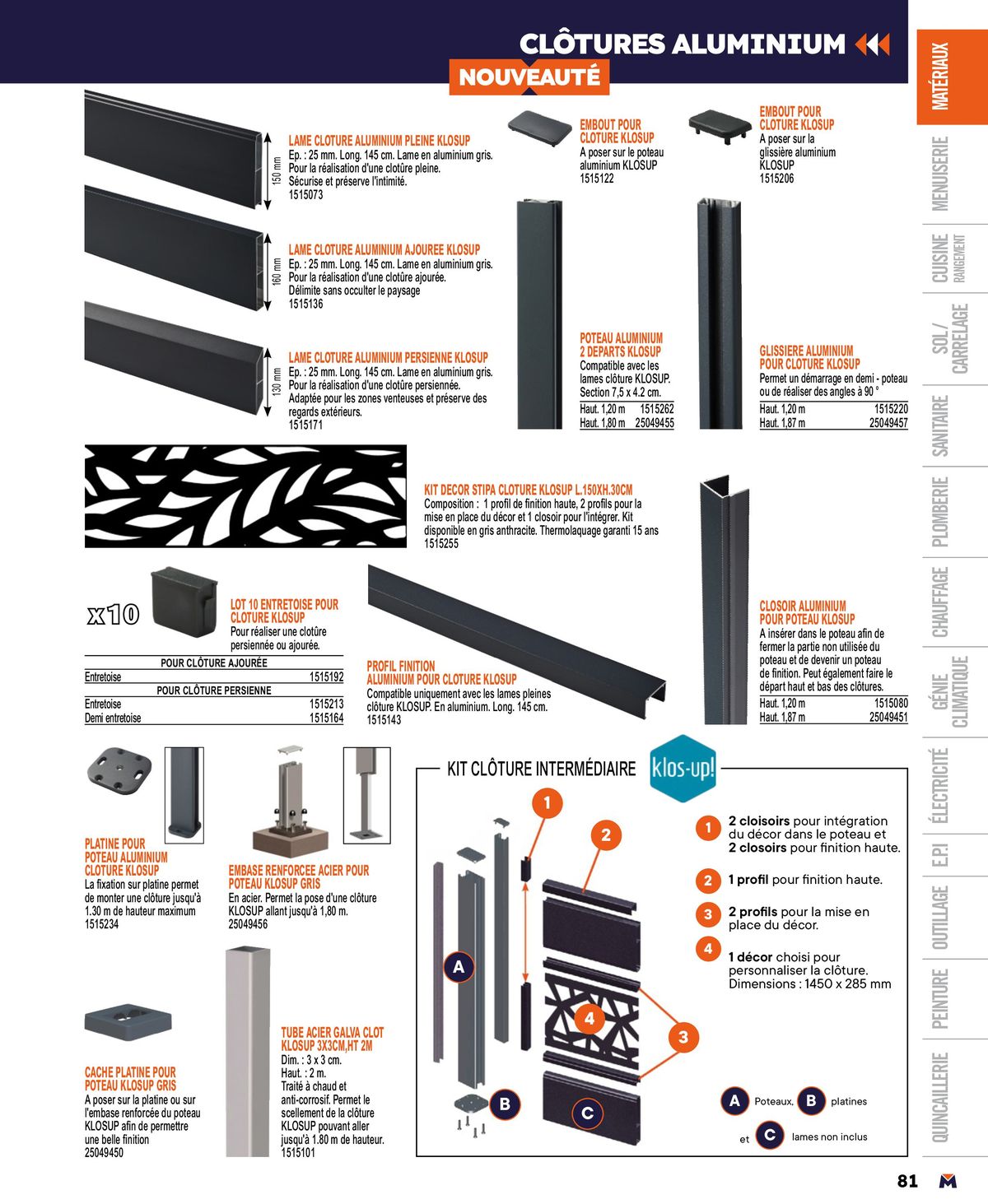 Catalogue Guide produits 2024, page 00081