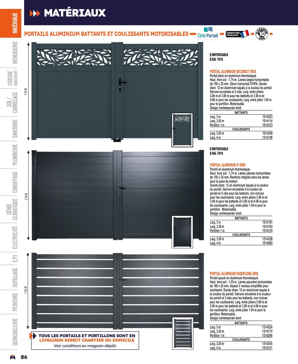 Catalogue Guide produits 2024, page 00086