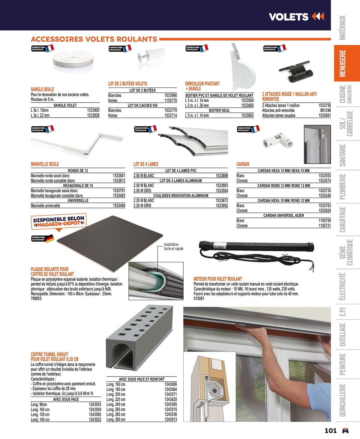 Catalogue Guide produits 2024, page 00101