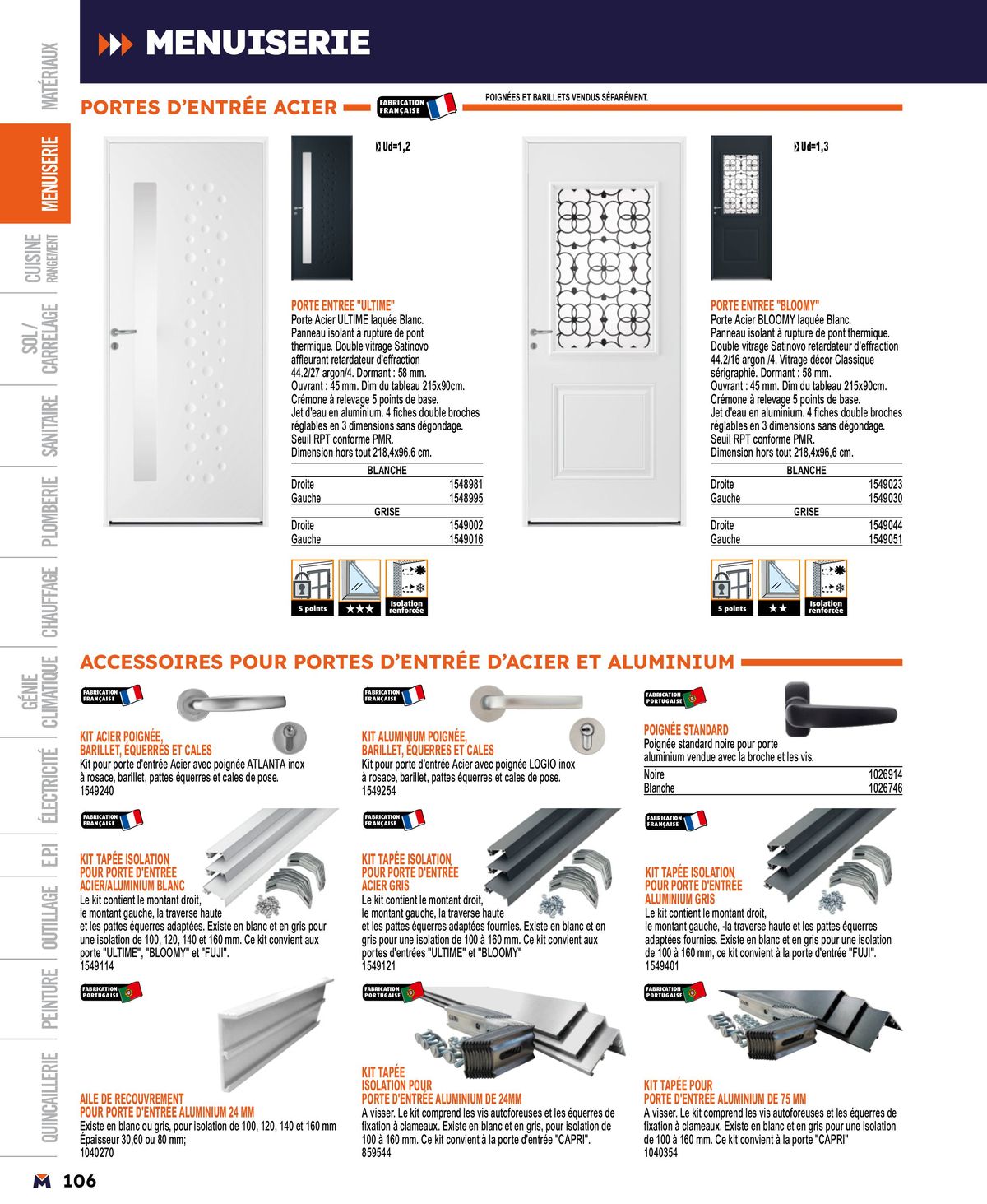 Catalogue Guide produits 2024, page 00106