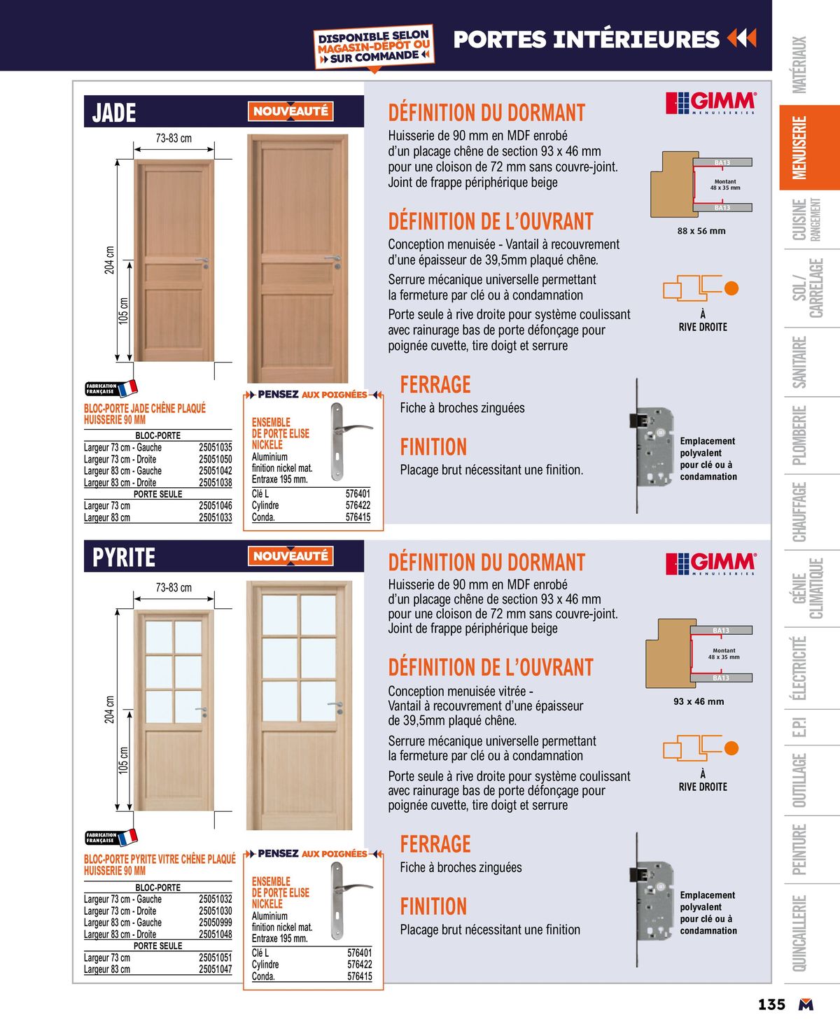 Catalogue Guide produits 2024, page 00135