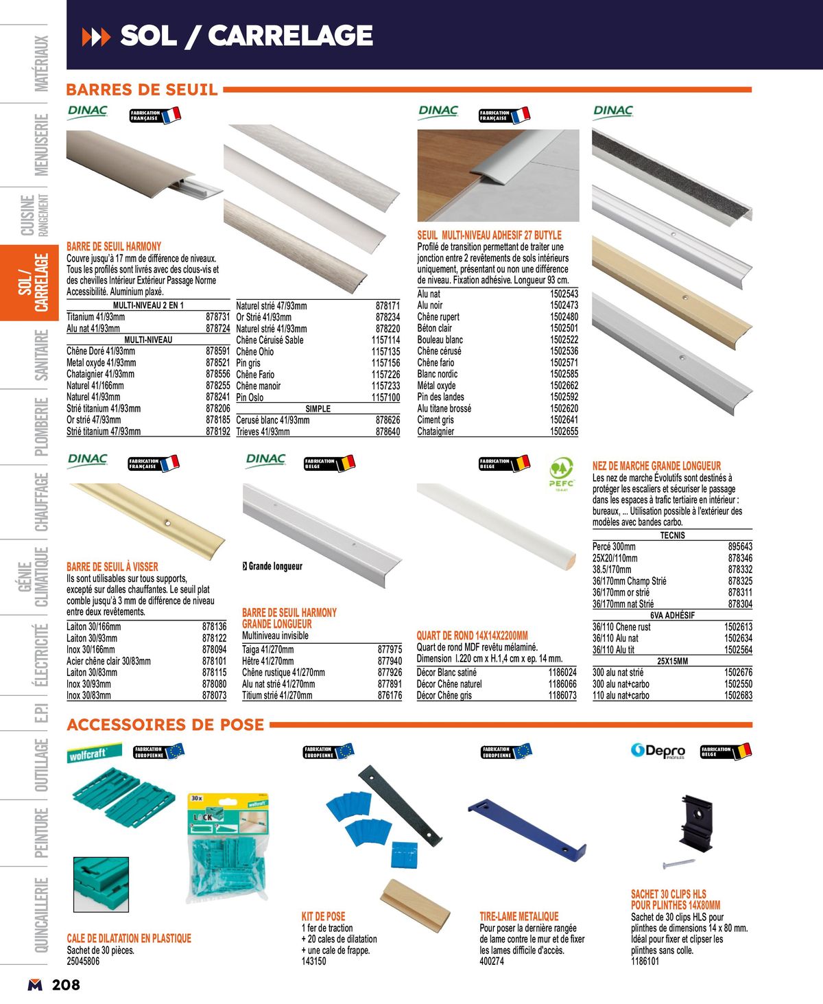 Catalogue Guide produits 2024, page 00208