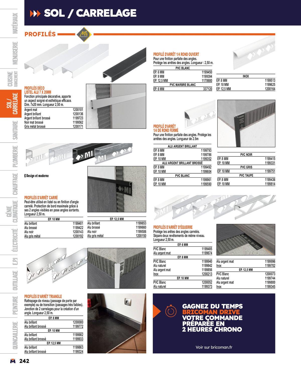 Catalogue Guide produits 2024, page 00242