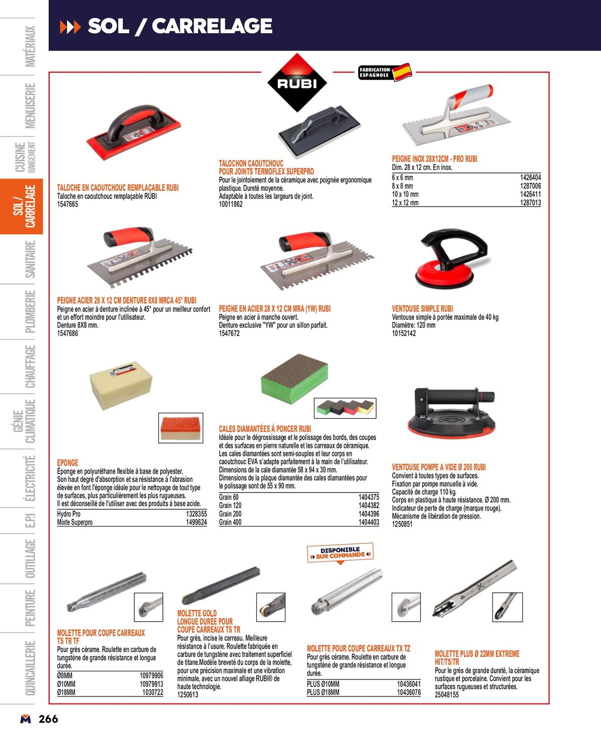 Catalogue Guide produits 2024, page 00266