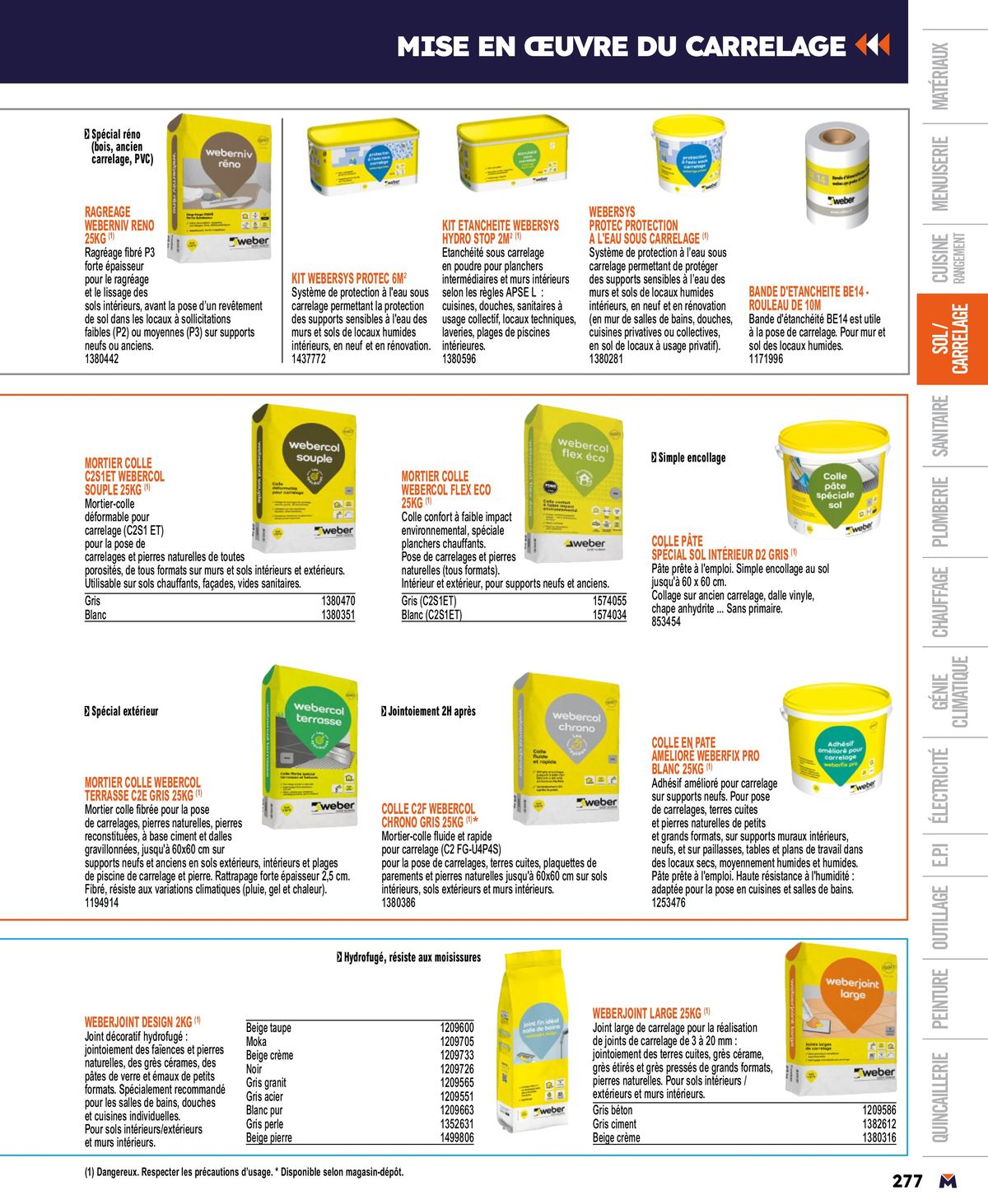 Catalogue Guide produits 2024, page 00277