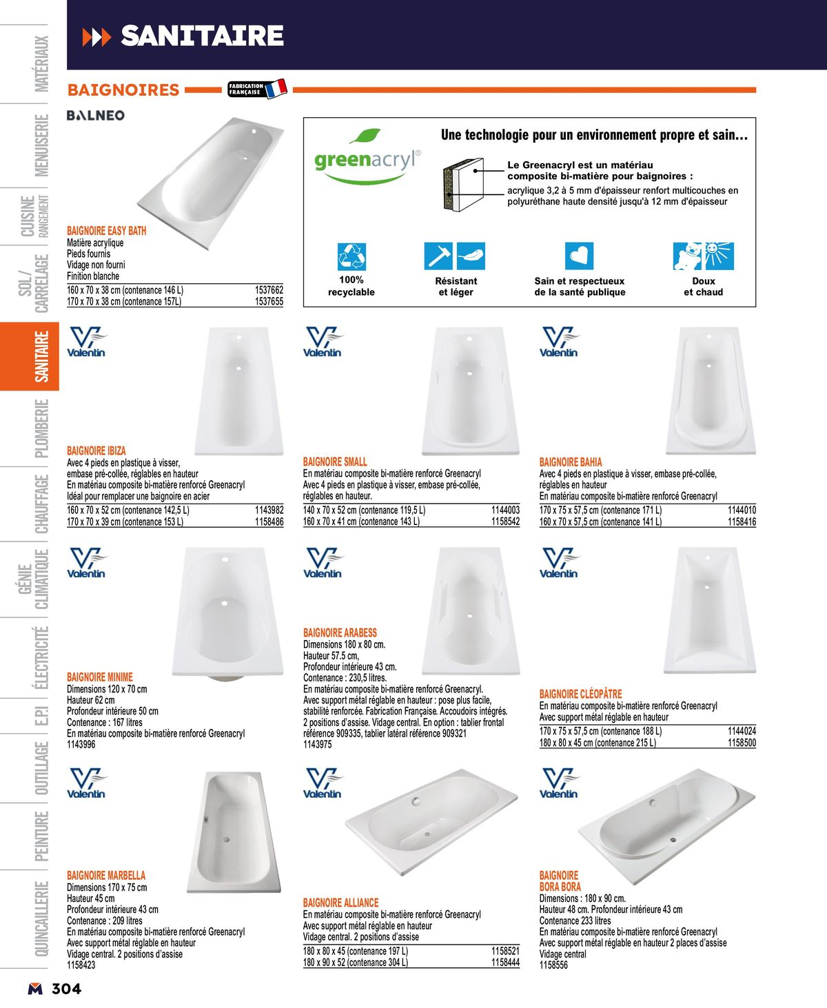 Catalogue Guide produits 2024, page 00304