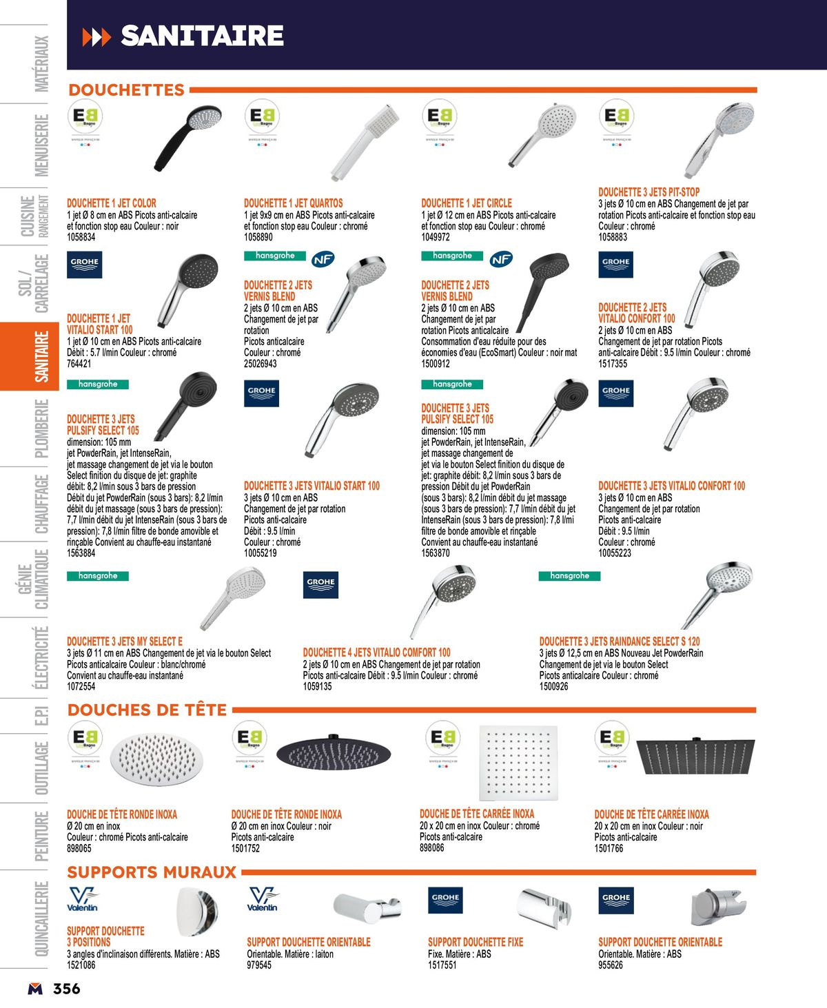 Catalogue Guide produits 2024, page 00356