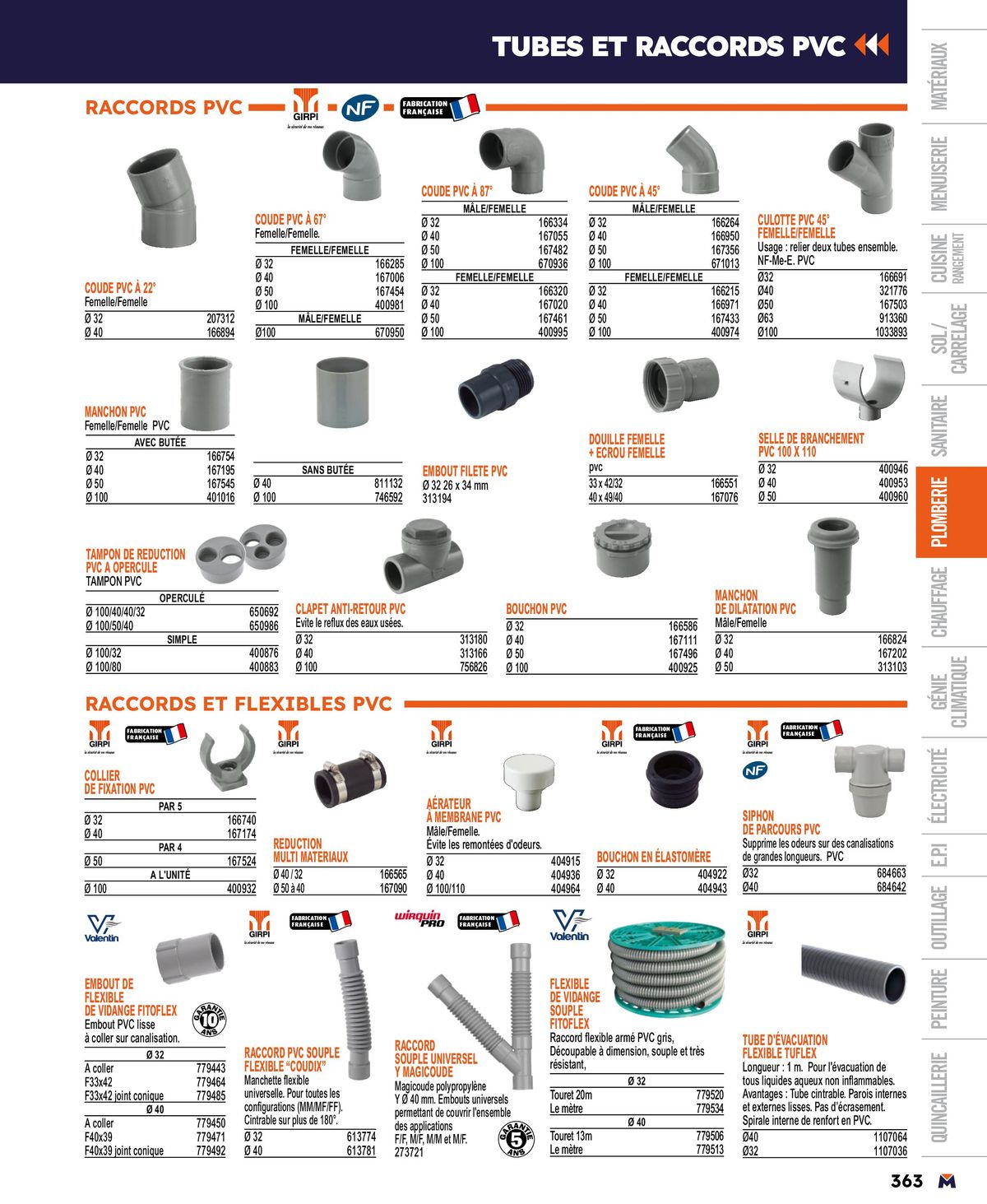 Catalogue Guide produits 2024, page 00363