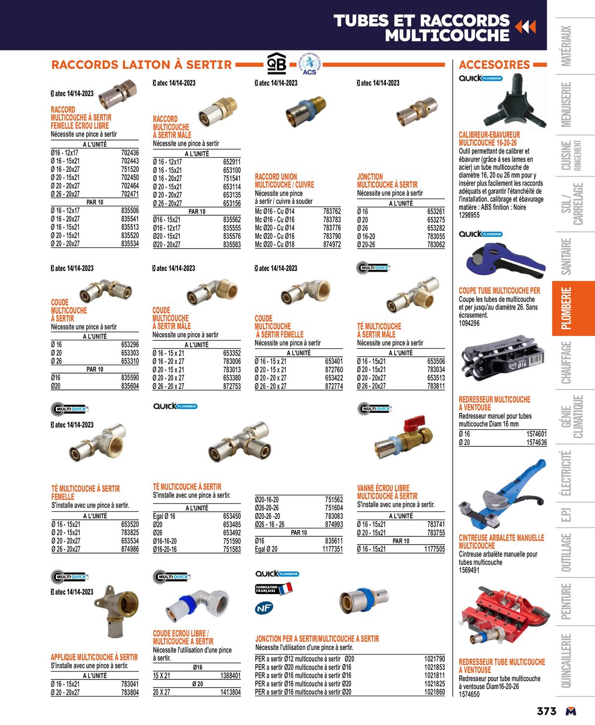 Catalogue Guide produits 2024, page 00373