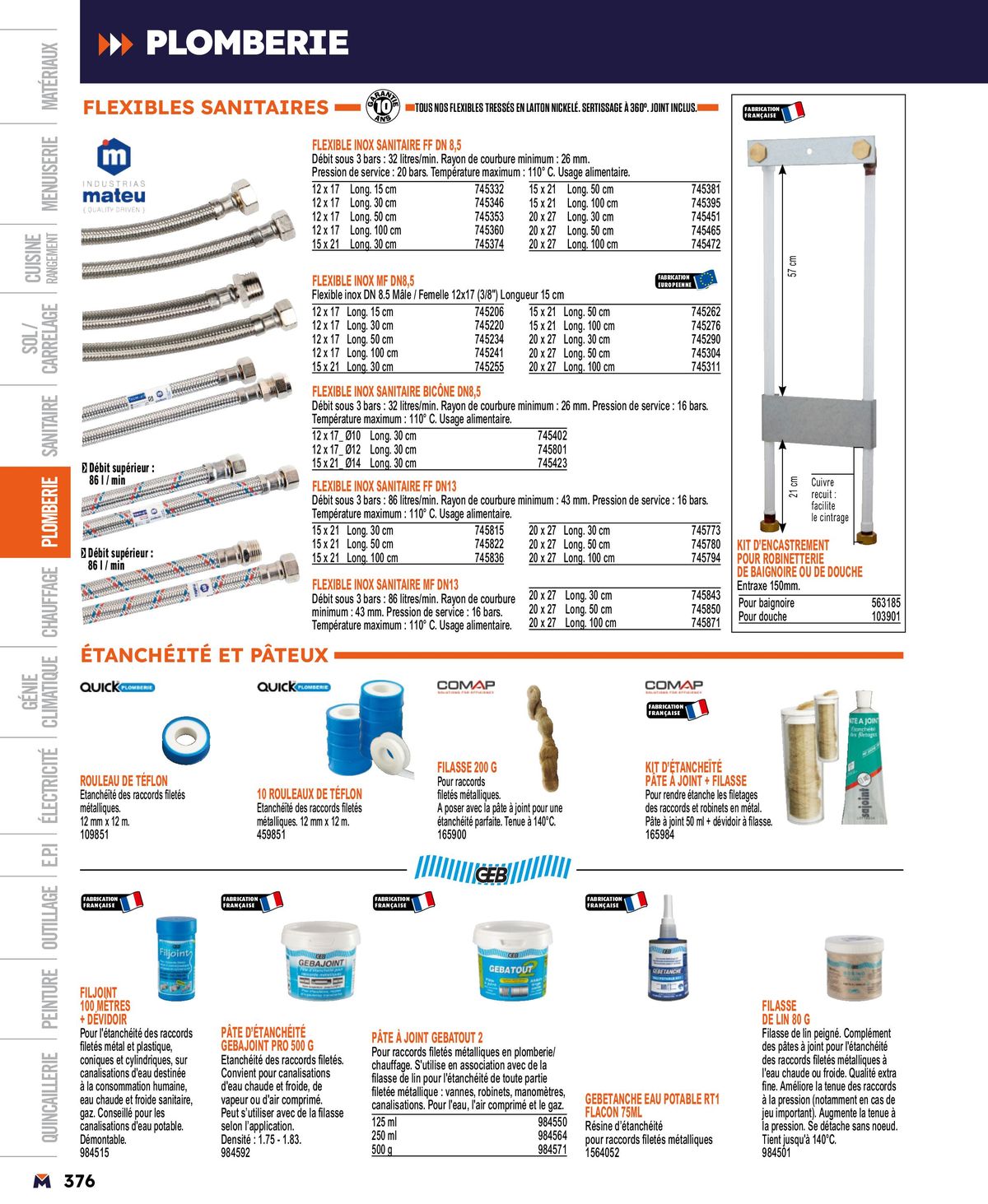 Catalogue Guide produits 2024, page 00376