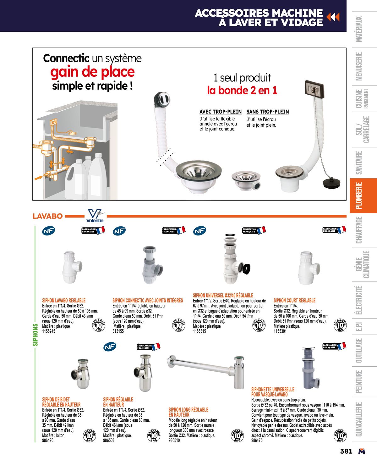 Catalogue Guide produits 2024, page 00381