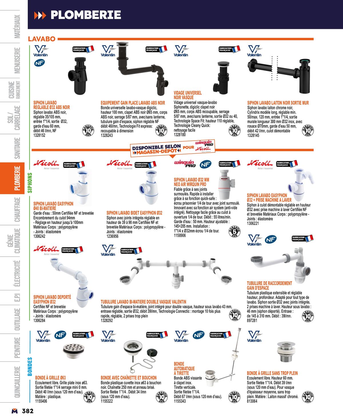 Catalogue Guide produits 2024, page 00382