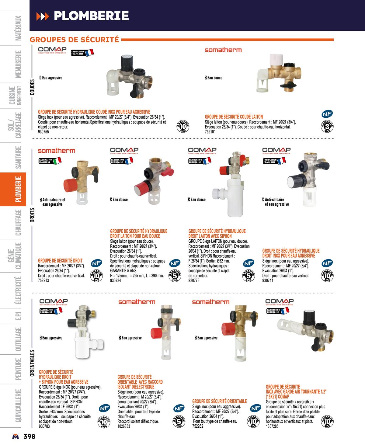 Catalogue Guide produits 2024, page 00398