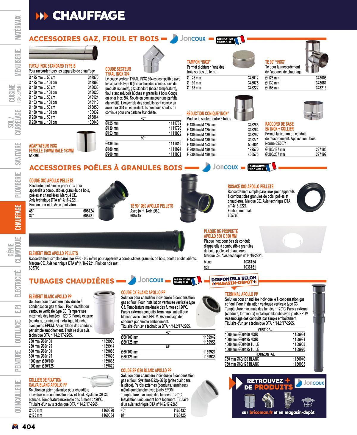 Catalogue Guide produits 2024, page 00404