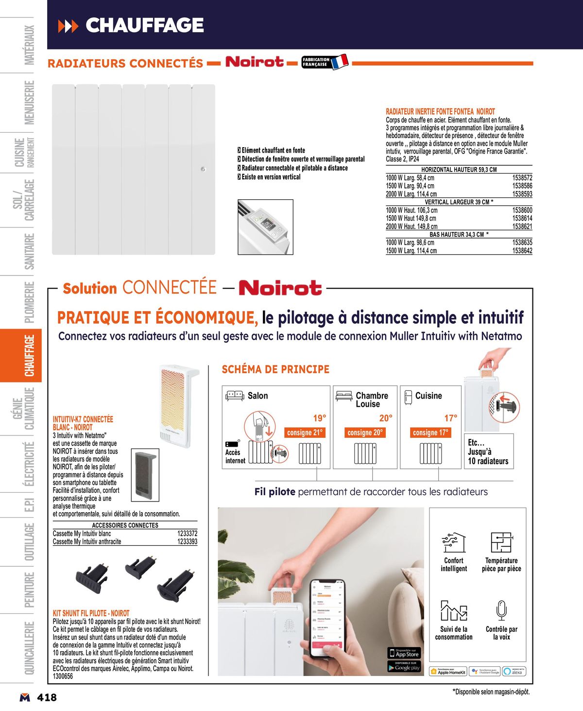 Catalogue Guide produits 2024, page 00418