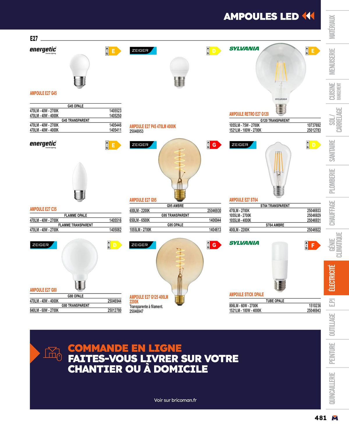 Catalogue Guide produits 2024, page 00481