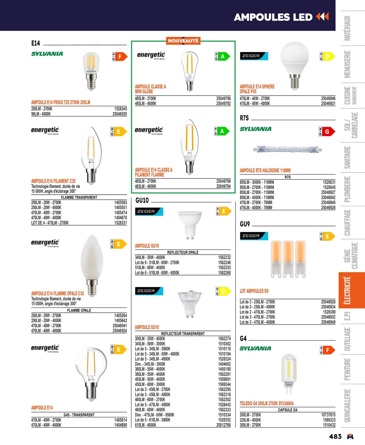 Catalogue Guide produits 2024, page 00483