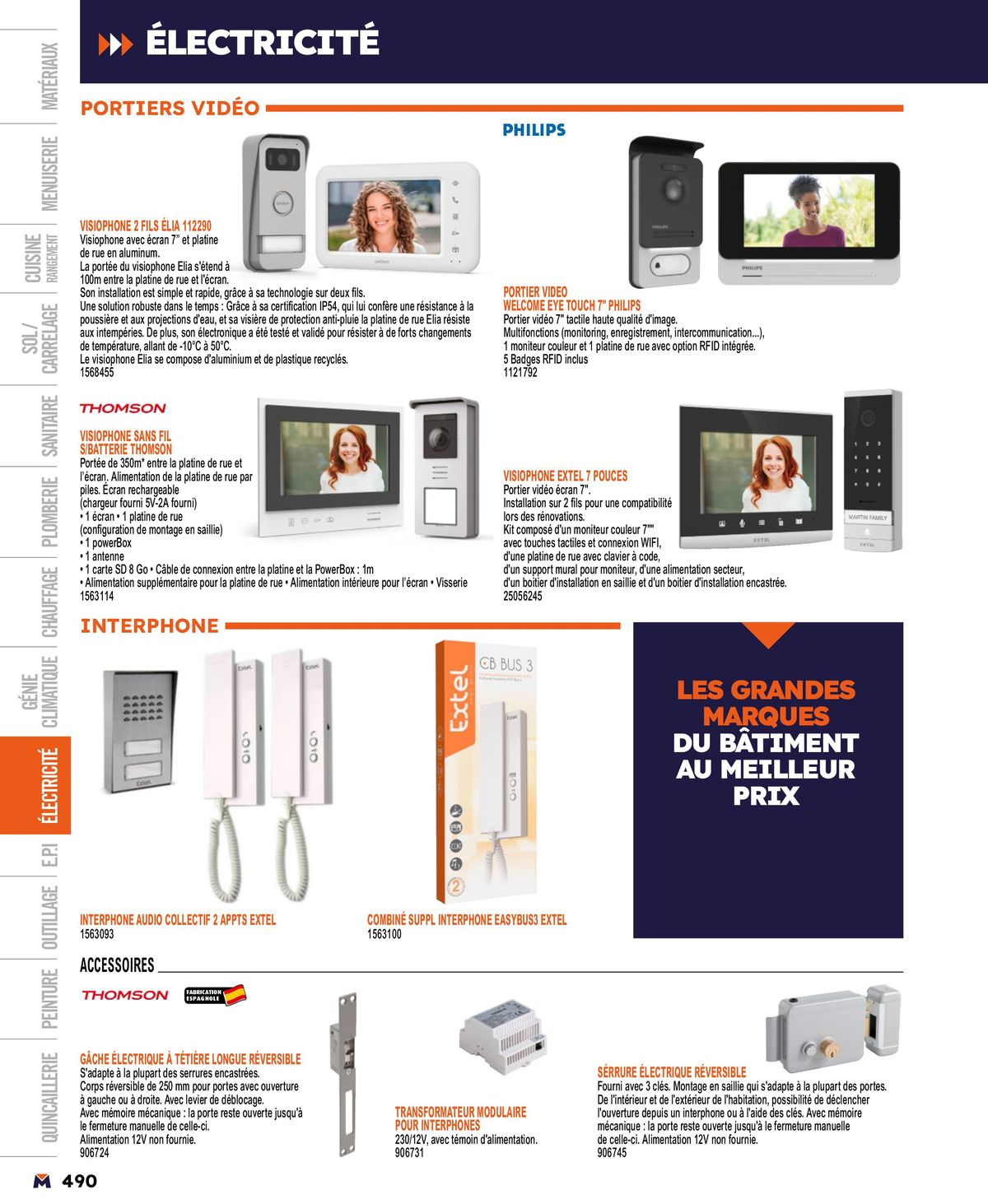 Catalogue Guide produits 2024, page 00490
