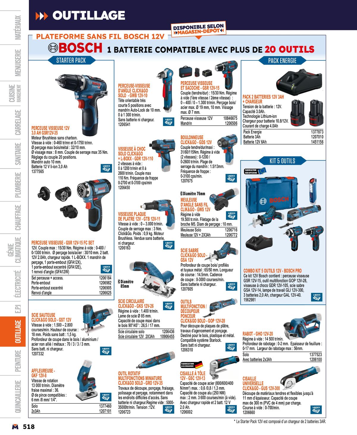 Catalogue Guide produits 2024, page 00518