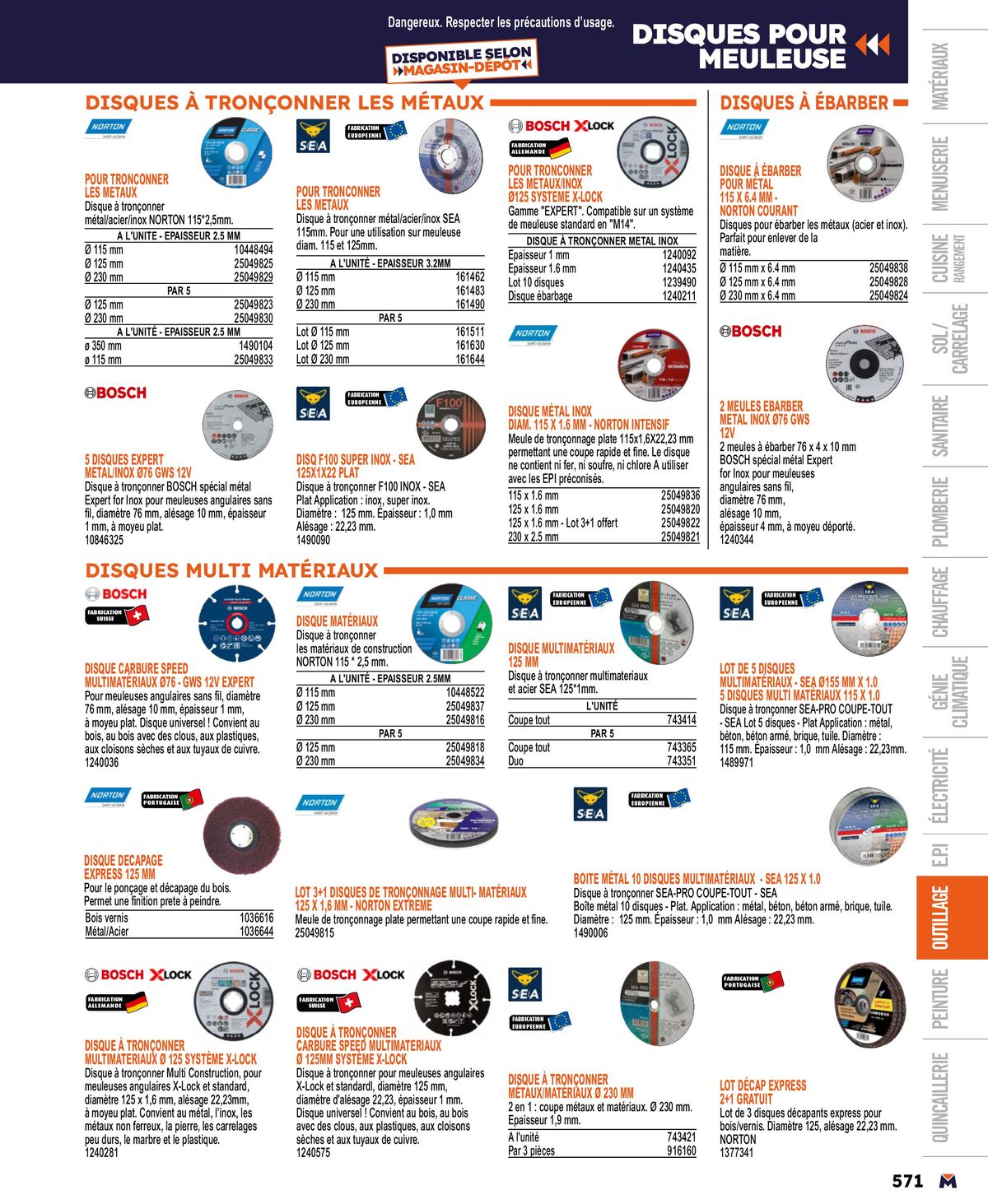 Catalogue Guide produits 2024, page 00571