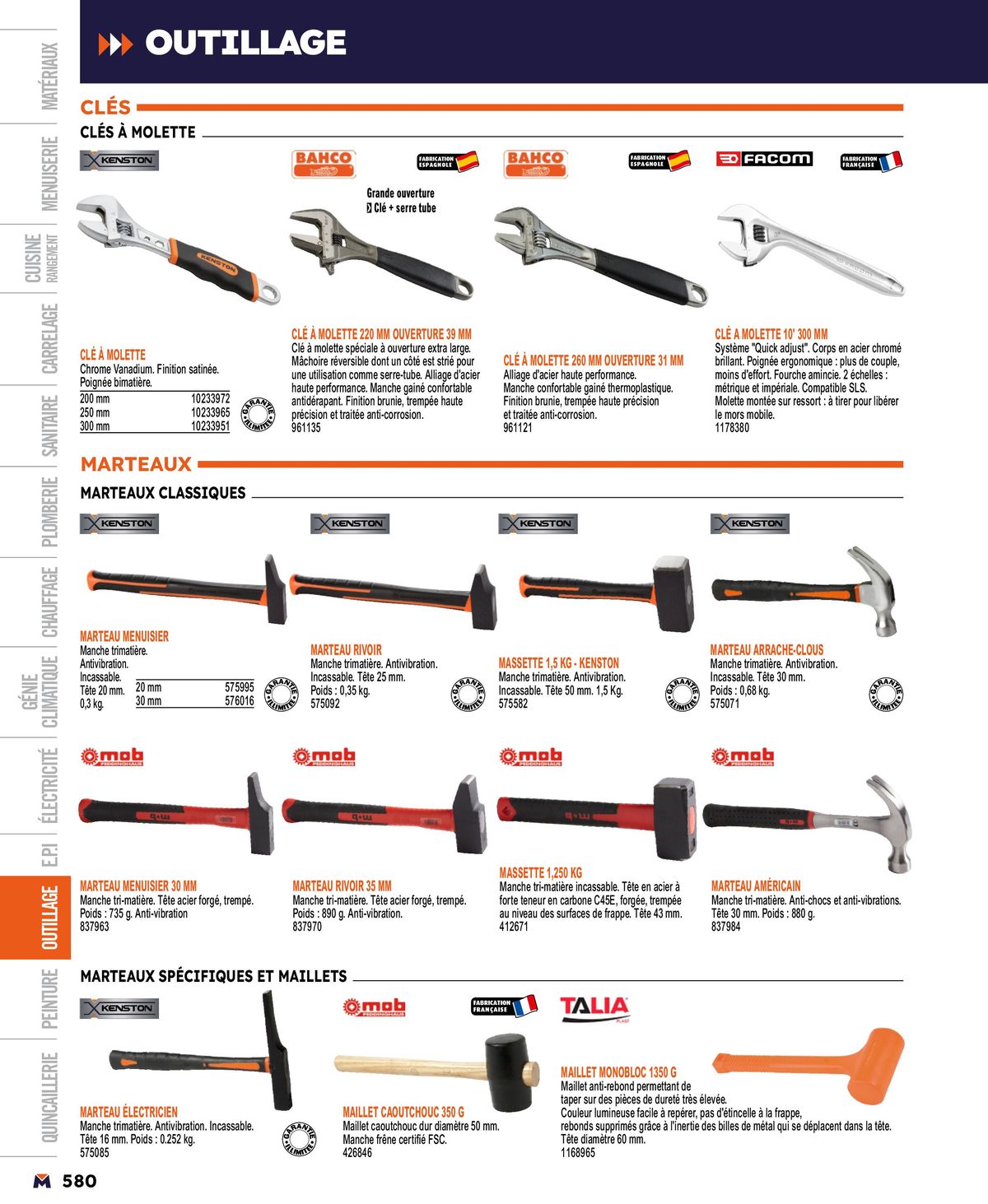 Catalogue Guide produits 2024, page 00580