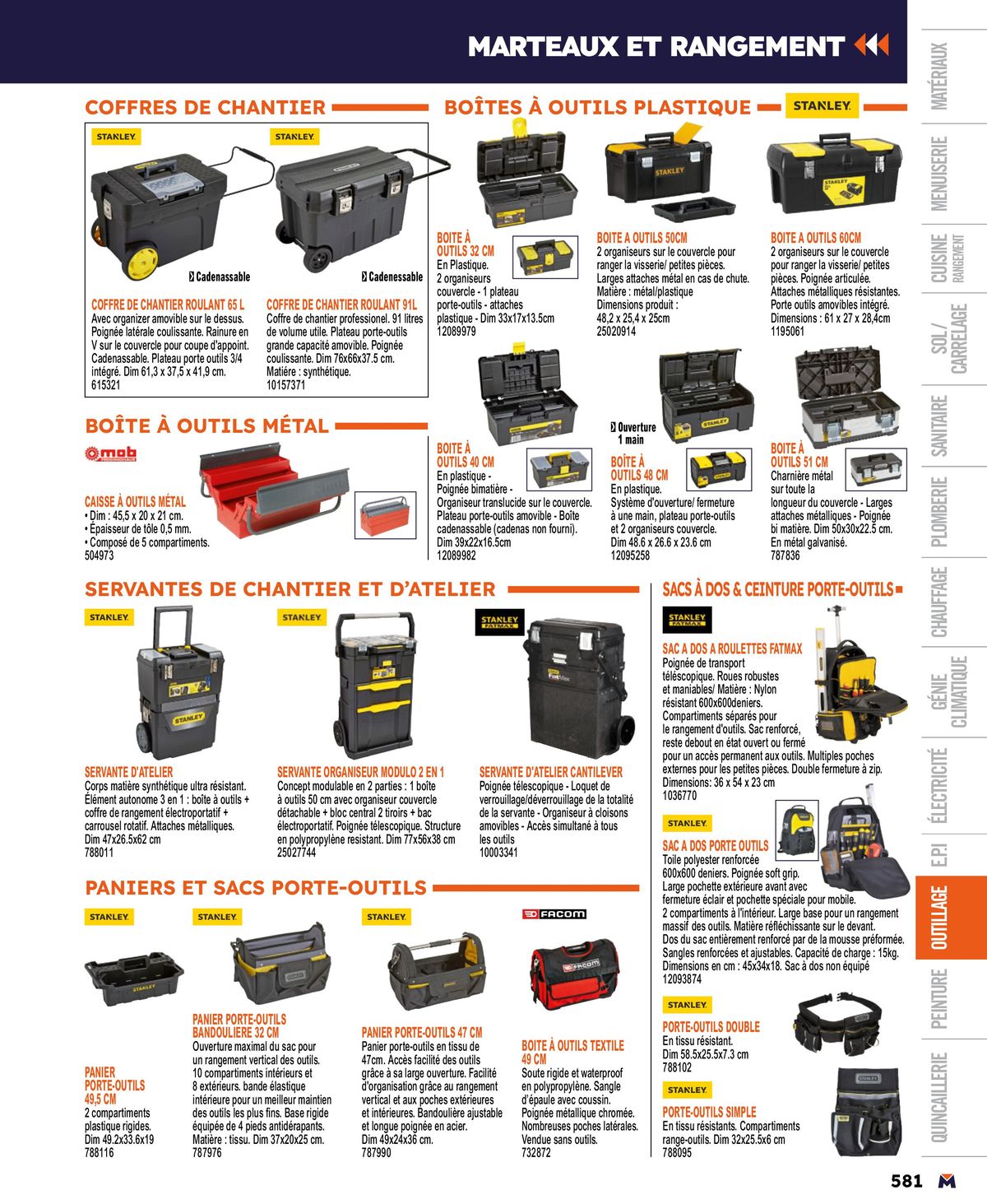 Catalogue Guide produits 2024, page 00581