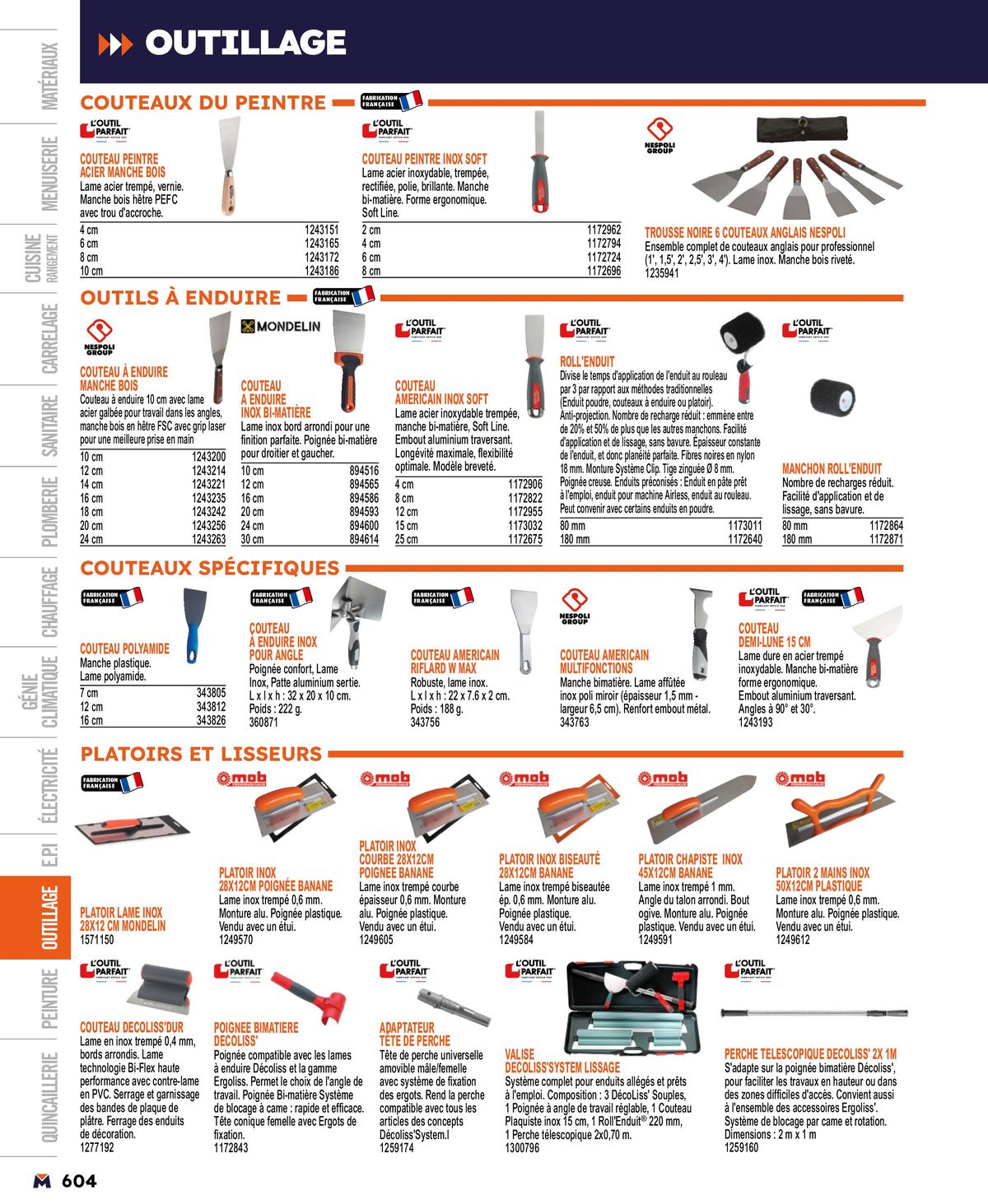 Catalogue Guide produits 2024, page 00604