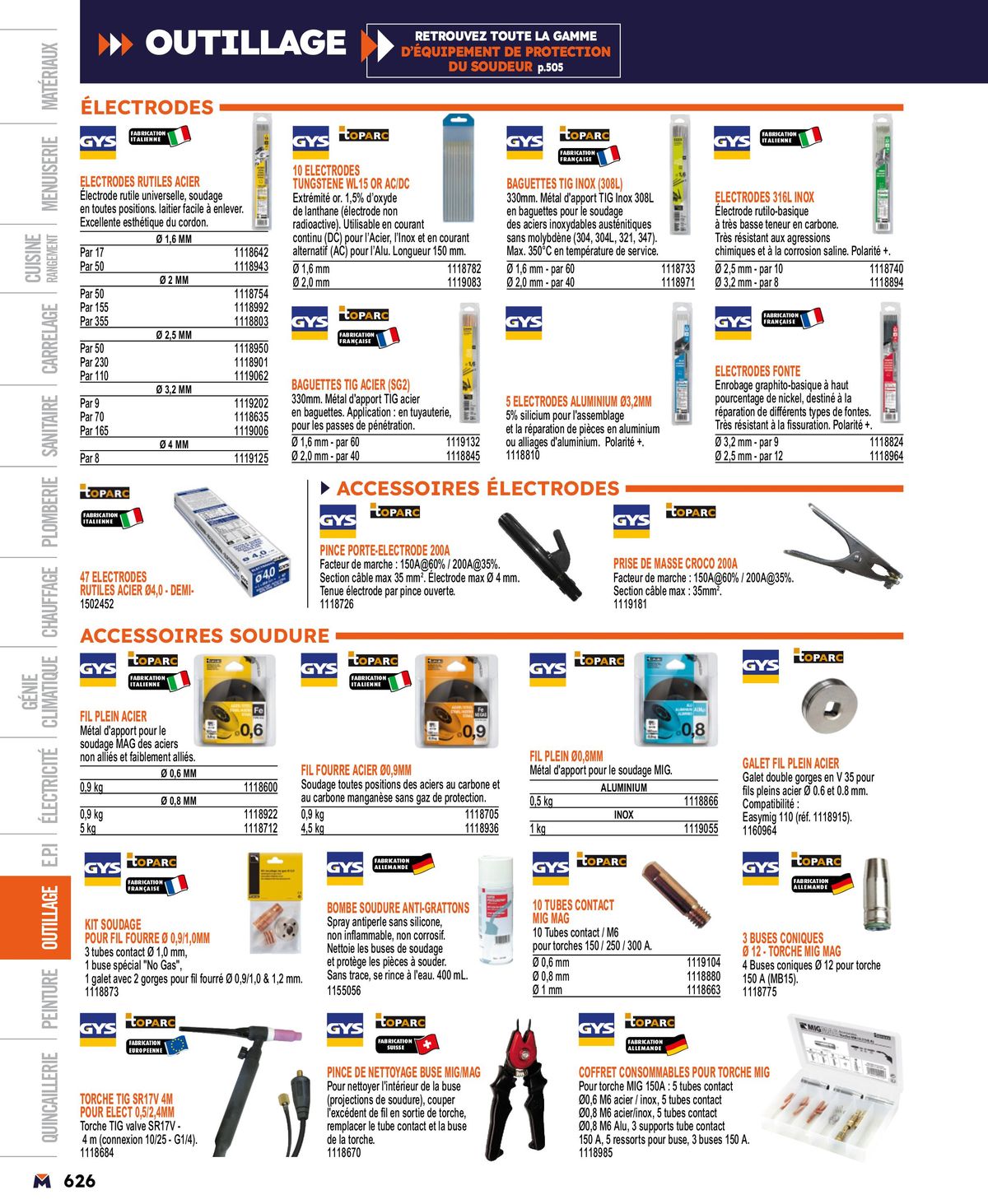 Catalogue Guide produits 2024, page 00626