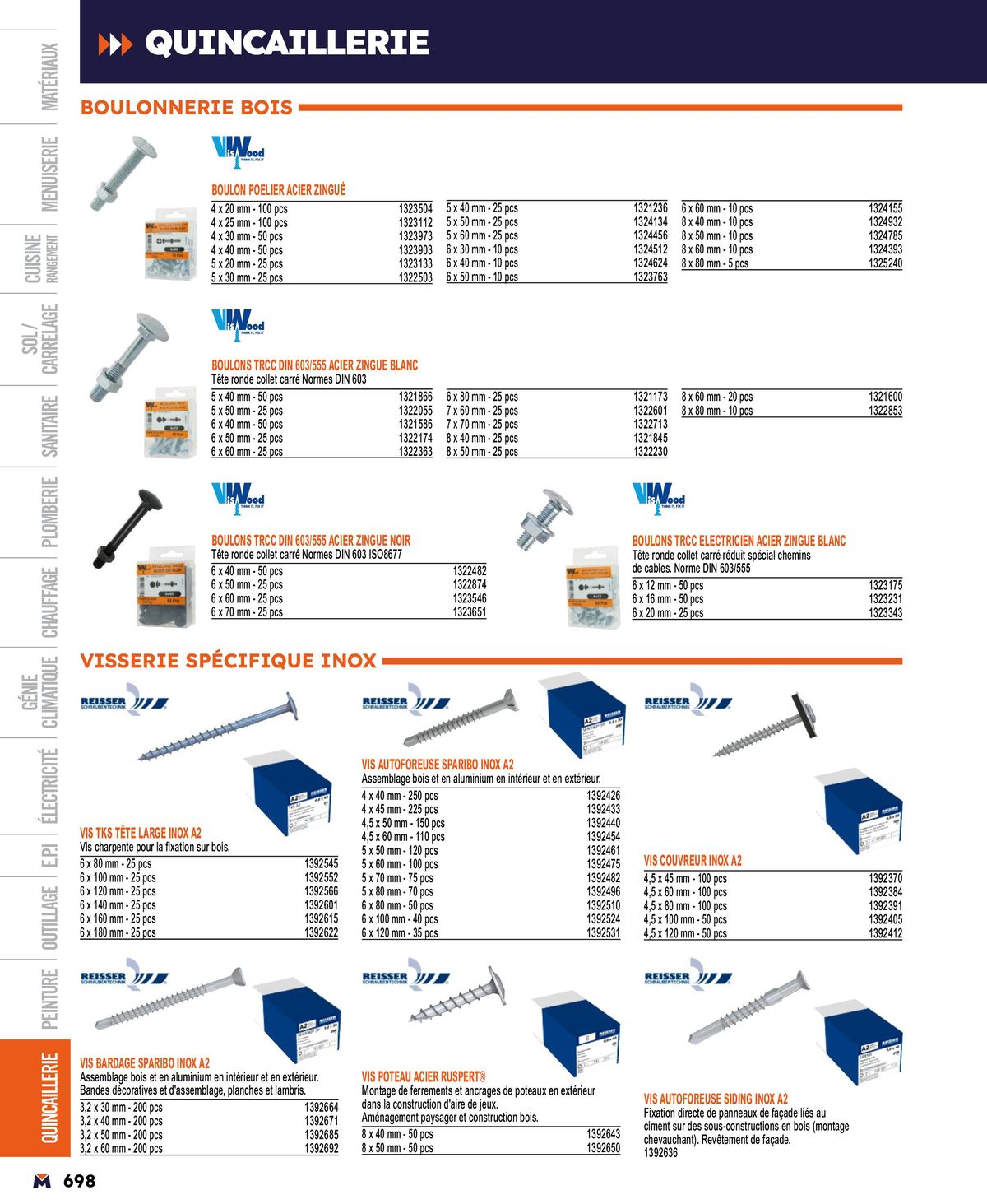 Catalogue Guide produits 2024, page 00698