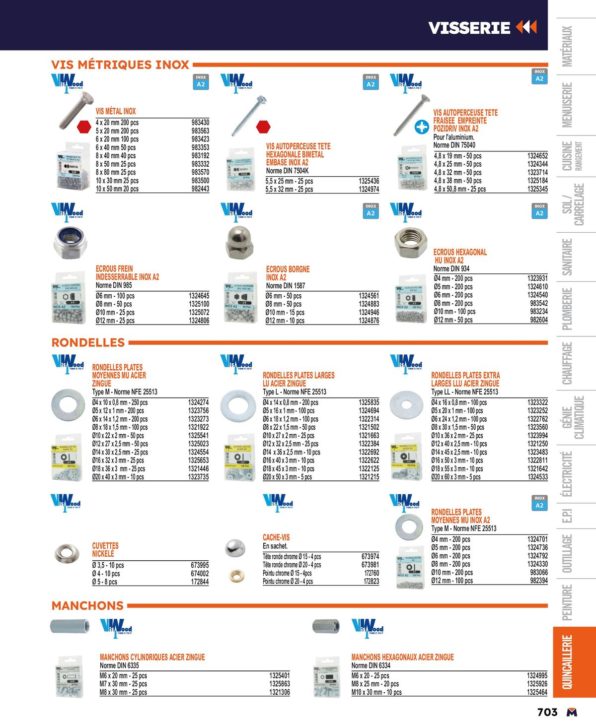 Catalogue Guide produits 2024, page 00703