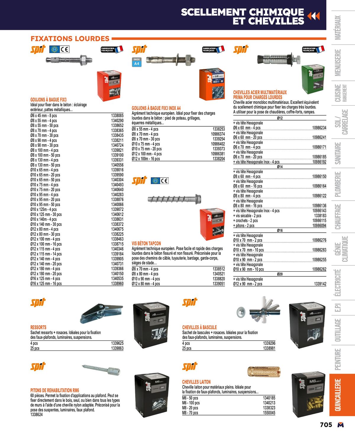 Catalogue Guide produits 2024, page 00705