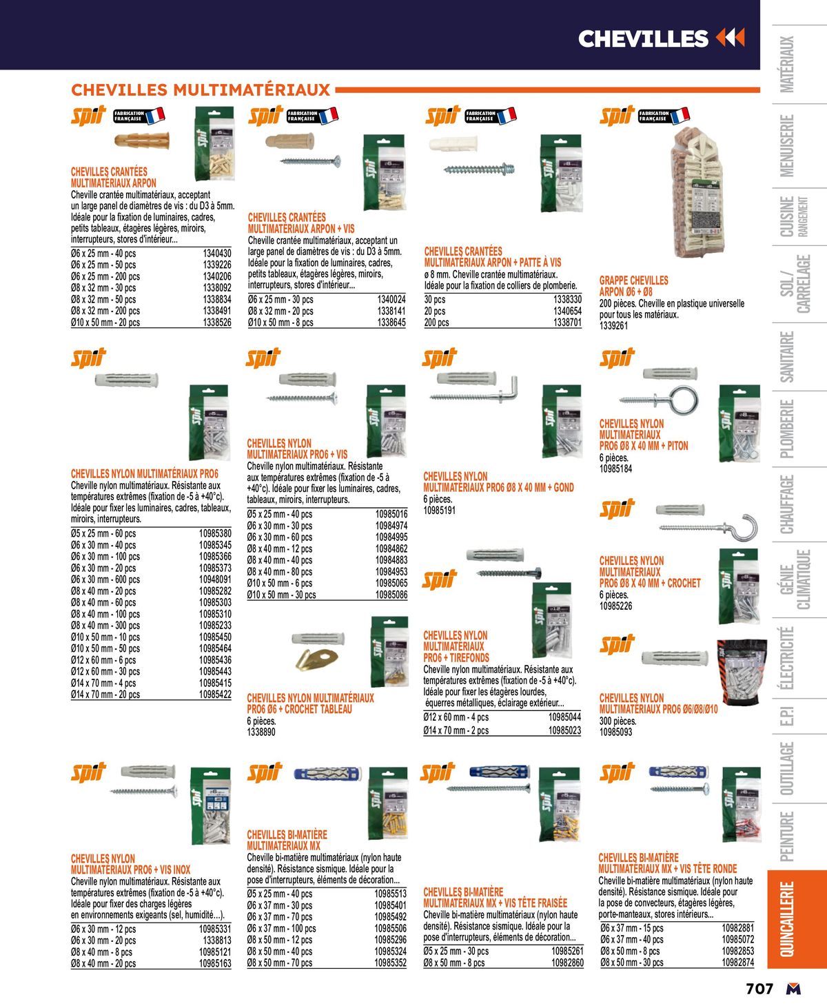 Catalogue Guide produits 2024, page 00707