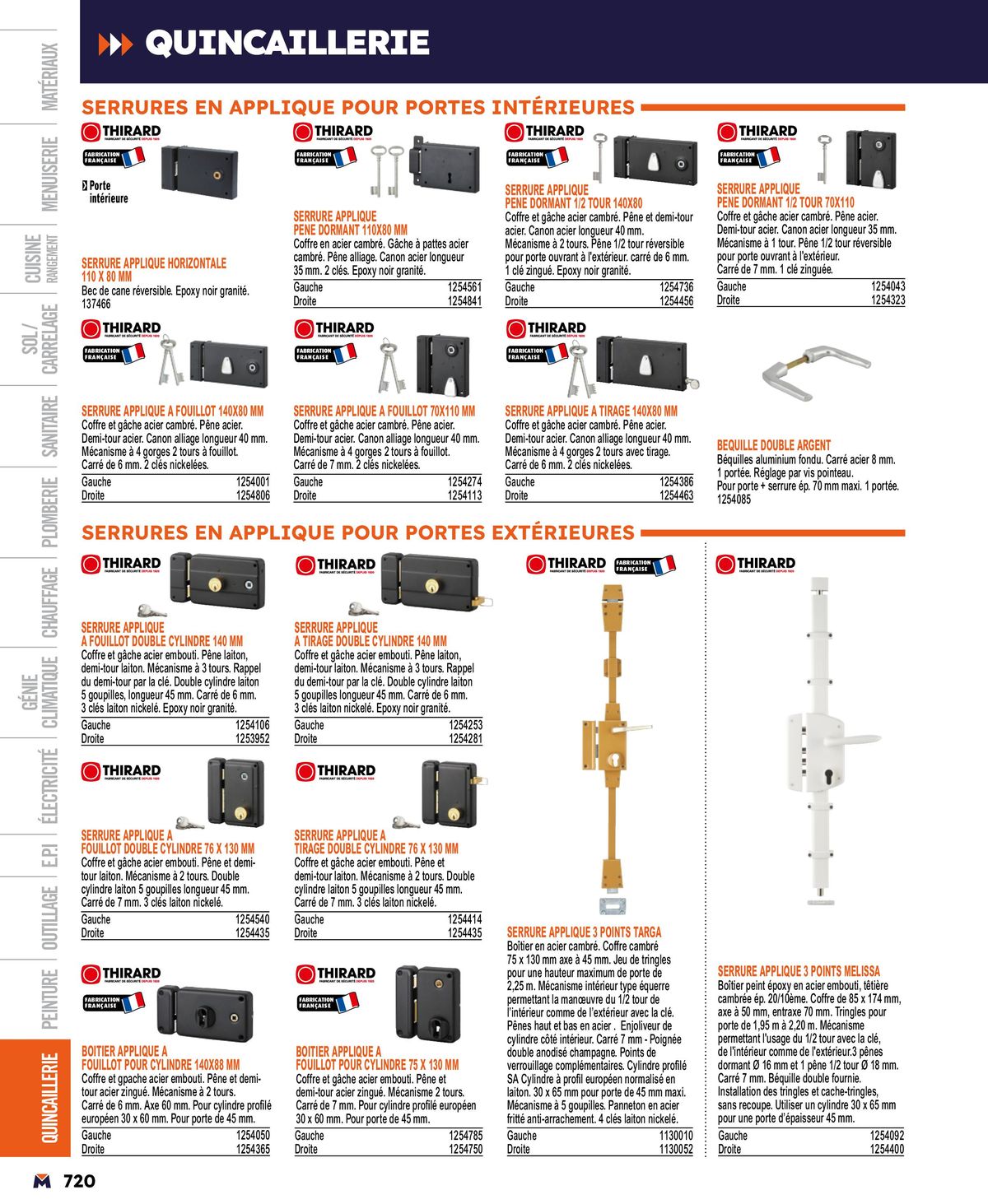 Catalogue Guide produits 2024, page 00720