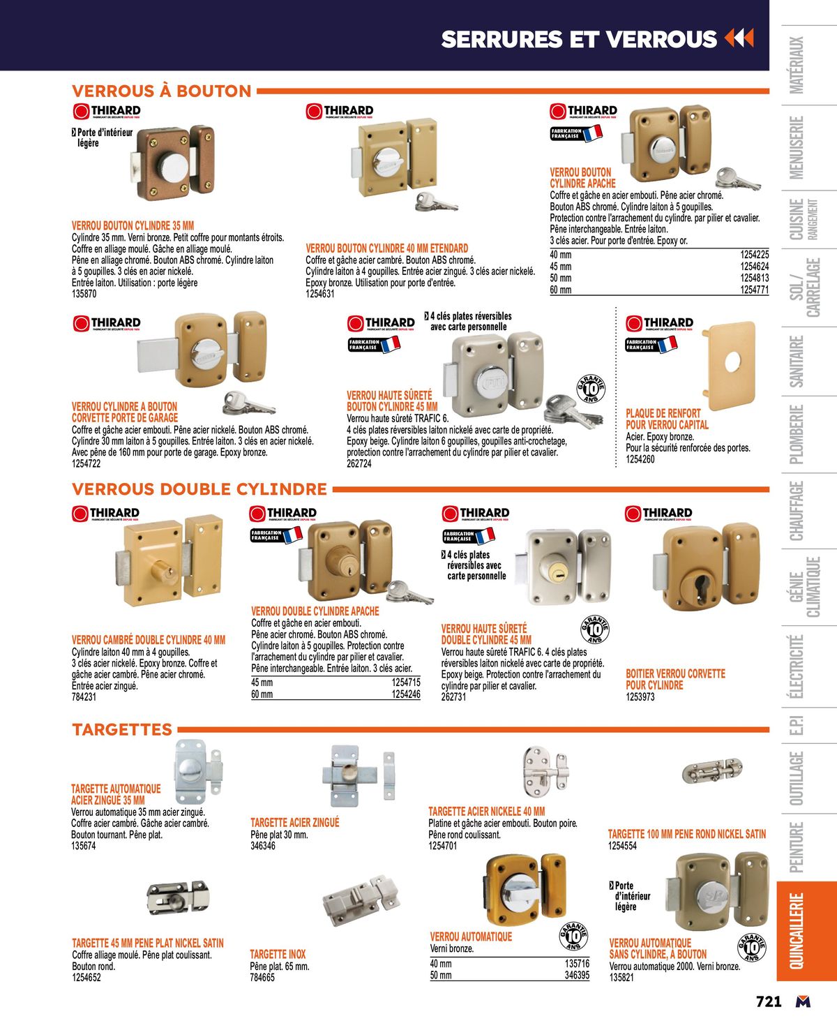 Catalogue Guide produits 2024, page 00721