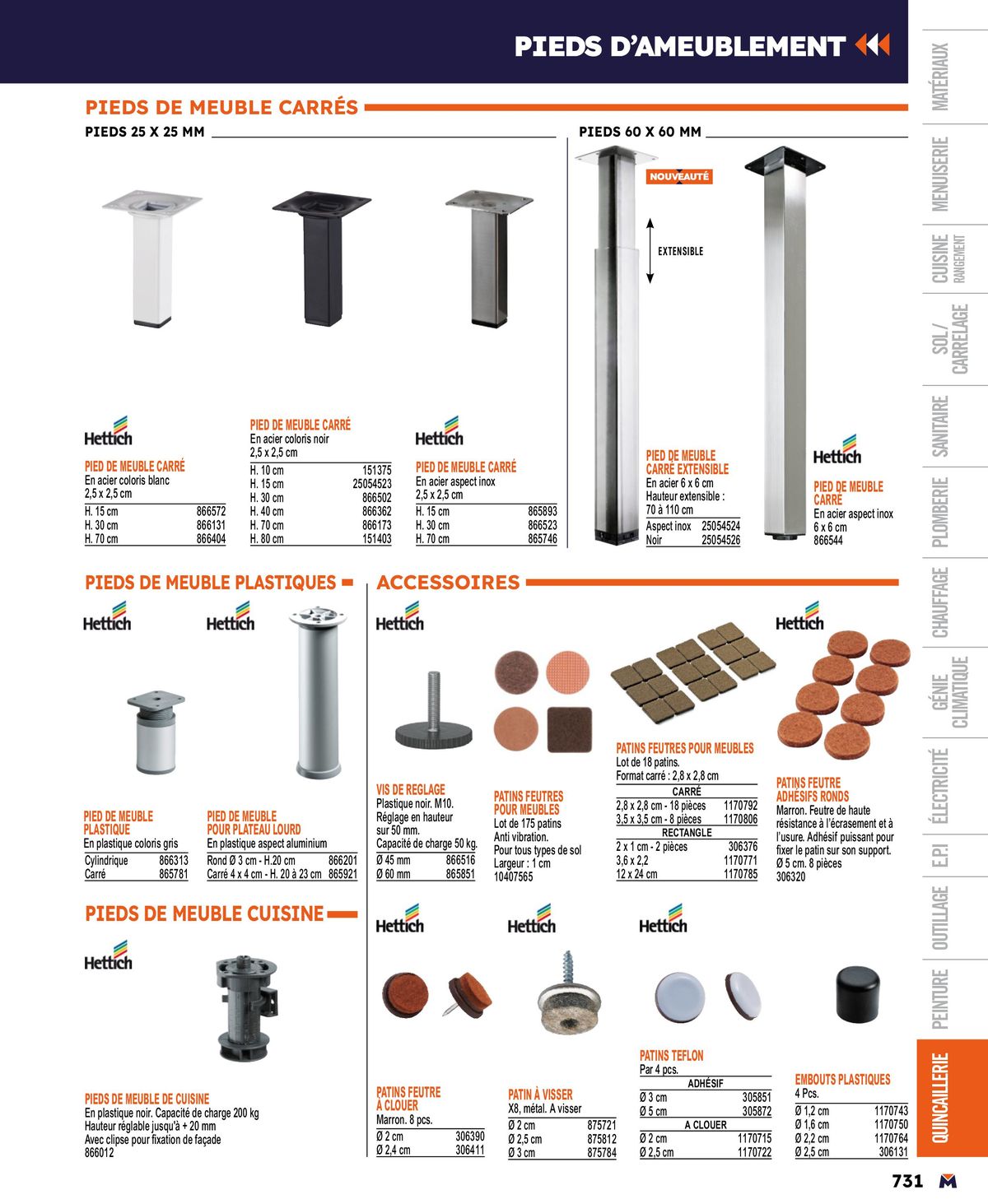 Catalogue Guide produits 2024, page 00731