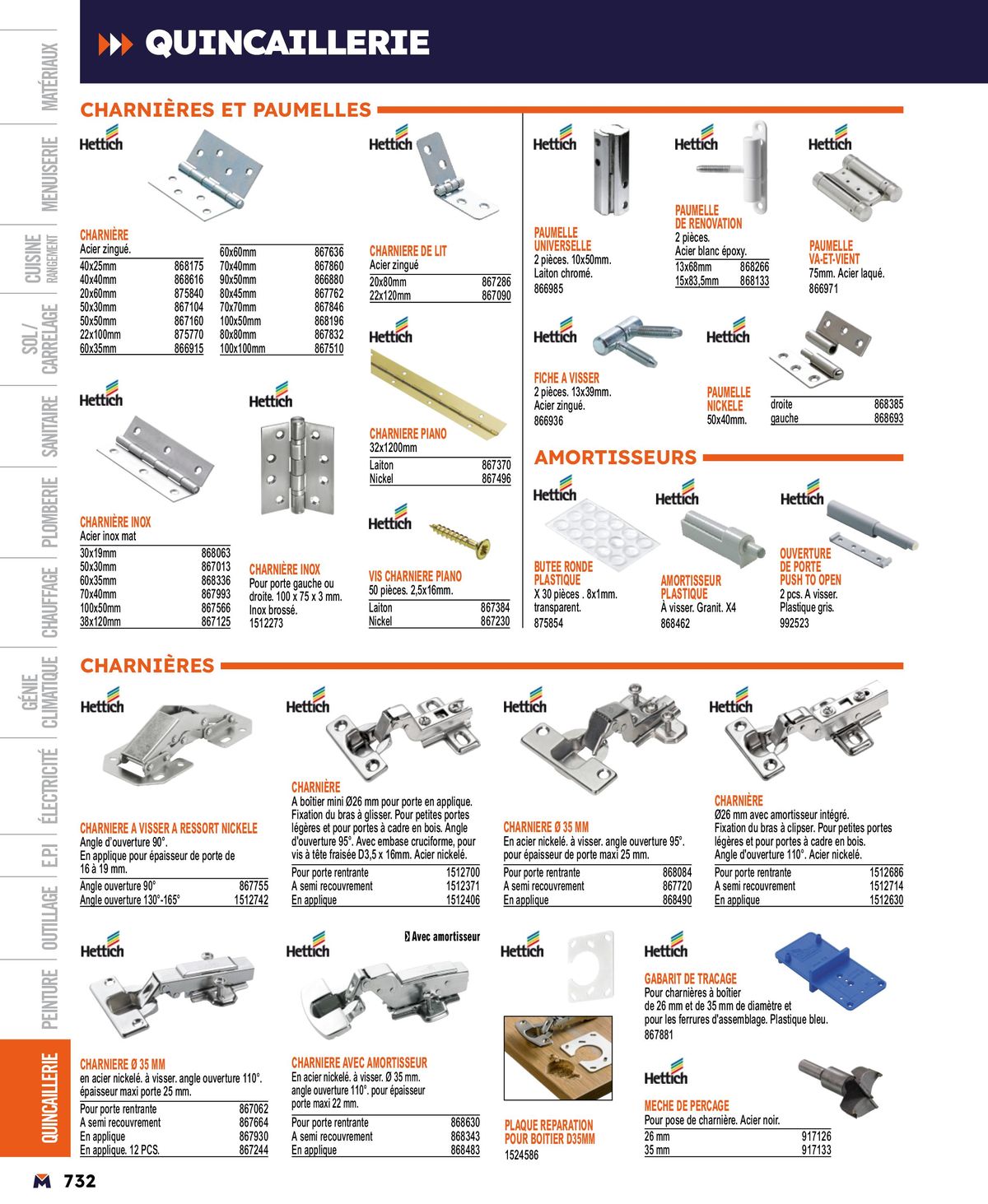 Catalogue Guide produits 2024, page 00732